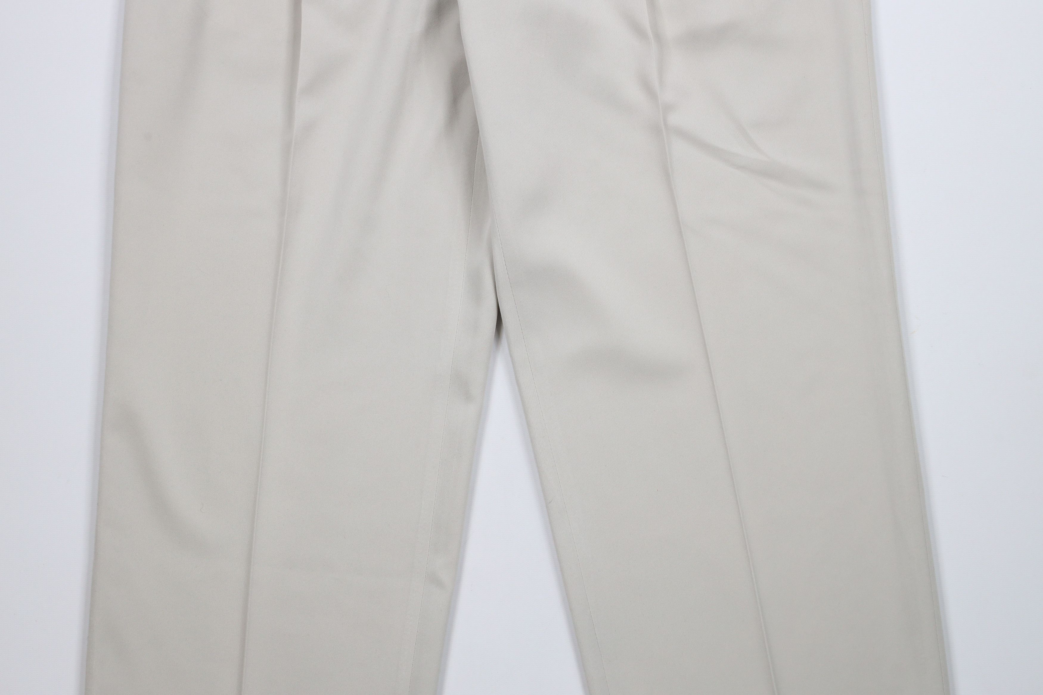 Ralph Lauren × Vintage Vintage 90s Ralph Lauren Cuffed Wide Leg Chino Pants Beige Size US 36 / EU 52 - 3 Thumbnail