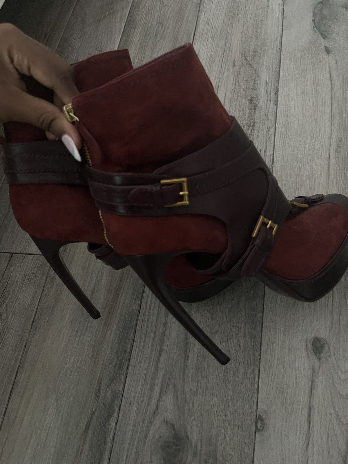 Alexander McQueen alexander mcqueen high heel boots Size US 11 / IT 41 - 1 Thumbnail