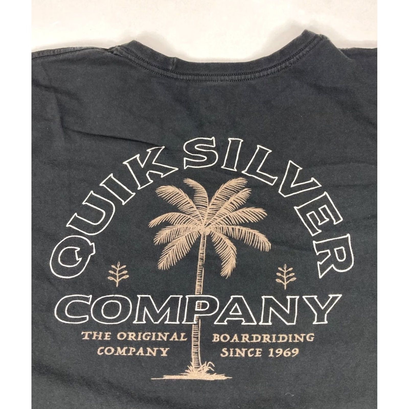 Quiksilver VINTAGE Quiksilver Shirt XL Black Palm Tree Logo Graphic T-shirt Men L/S? Size US XL / EU 56 / 4 - 2 Thumbnail