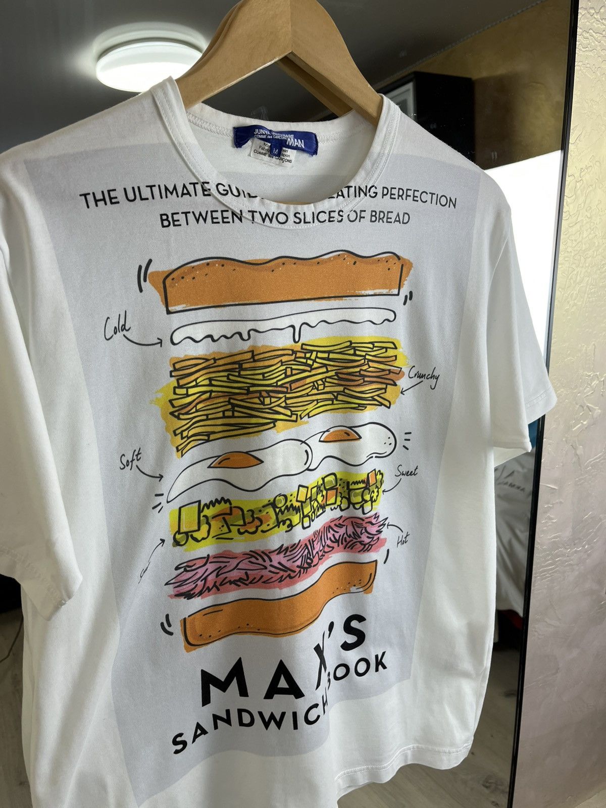 Comme des Garcons Comme des Garçons Junya Watanabe MAN Max's Sandwich Tee Size US M / EU 48-50 / 2 - 4 Thumbnail