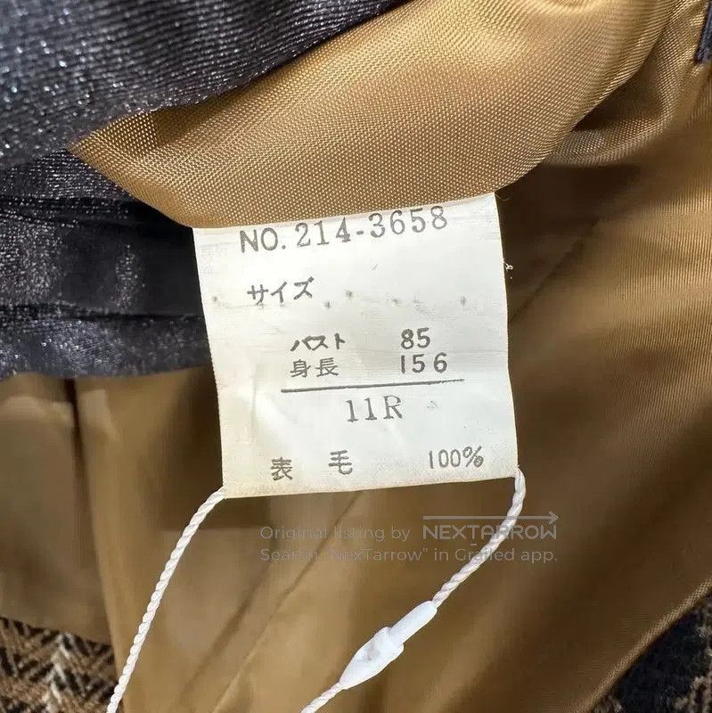 Burberry Burberry Women's Brown Wool Jacket. Size M / US 6-8 / IT 42-44 - 5 Thumbnail