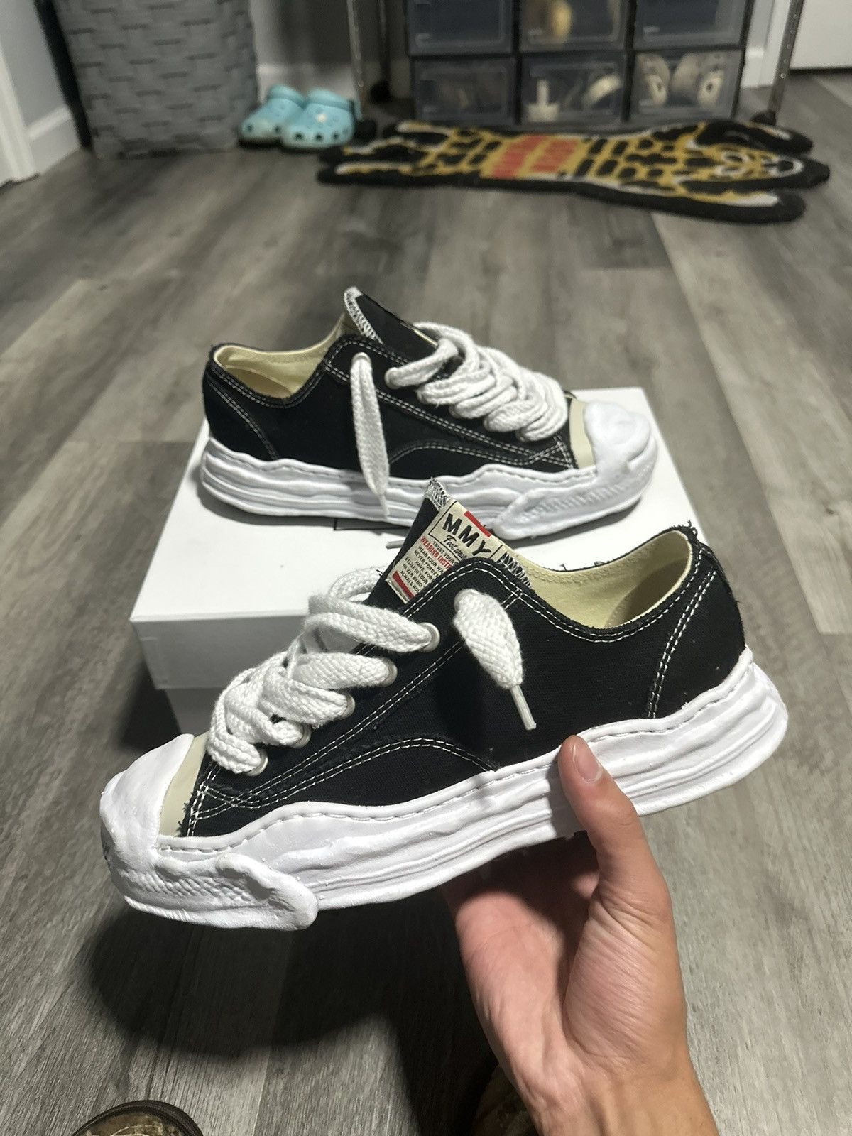 Maison Mihara Yasuhiro Hank OG Sole Canvas Low