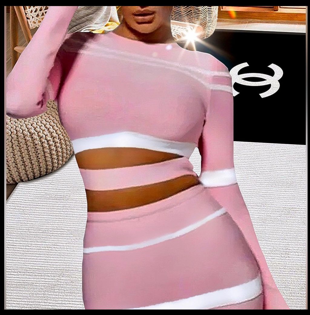 Designer × Other NWT, Lavishly Paris Women’s Pretty Pink Skirt Suit Set Size M / US 6-8 / IT 42-44 - 10 Thumbnail