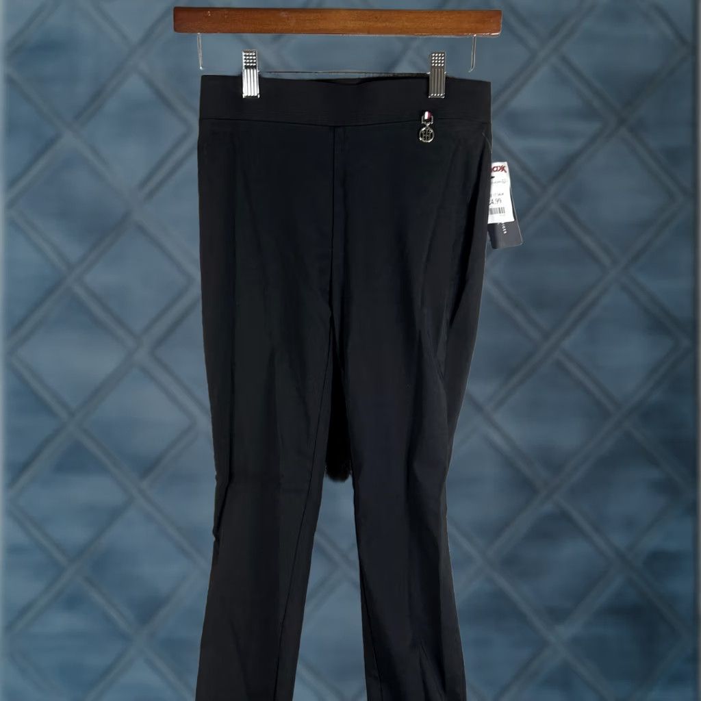 Tommy Hilfiger Tommy Hilfiger Suit Pants Womens 4 Black Slim Stretch Tailored Workwear Office Pants Suit Size 27" / US 4 / IT 40 - 1 Thumbnail