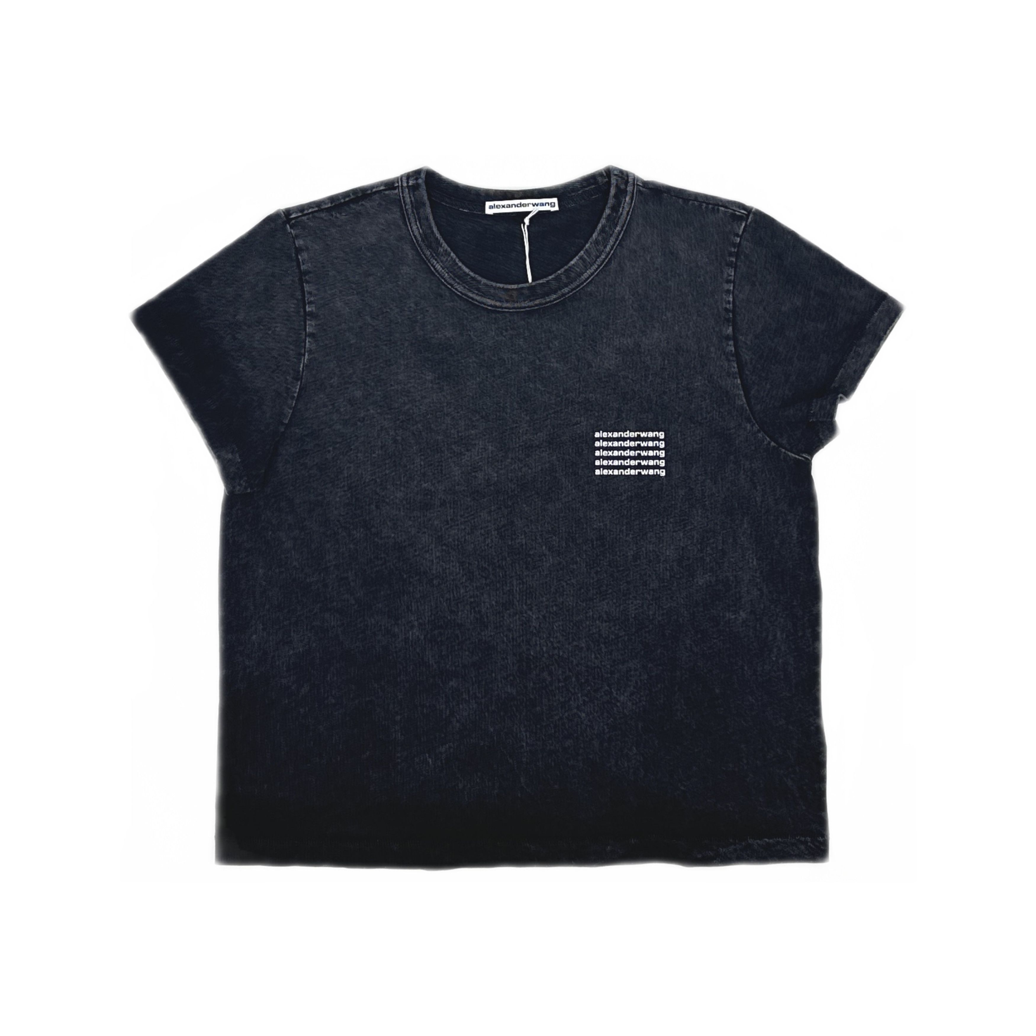 Alexander Wang Alexander Wang Acid Wash Logo T-Shirt Size M Size M / US 6-8 / IT 42-44 - 1 Thumbnail