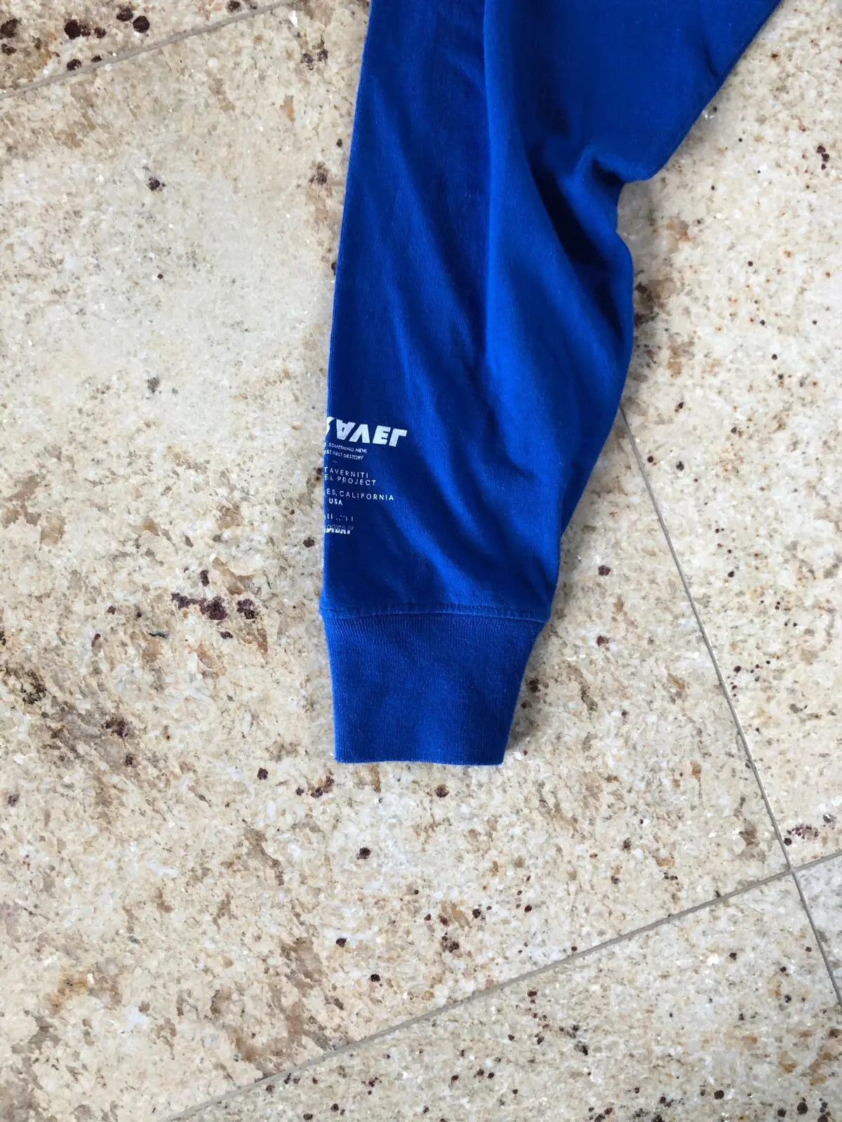 Ben Taverniti Unravel Project LS Blue Tee Size US S / EU 44-46 / 1 - 5 Thumbnail