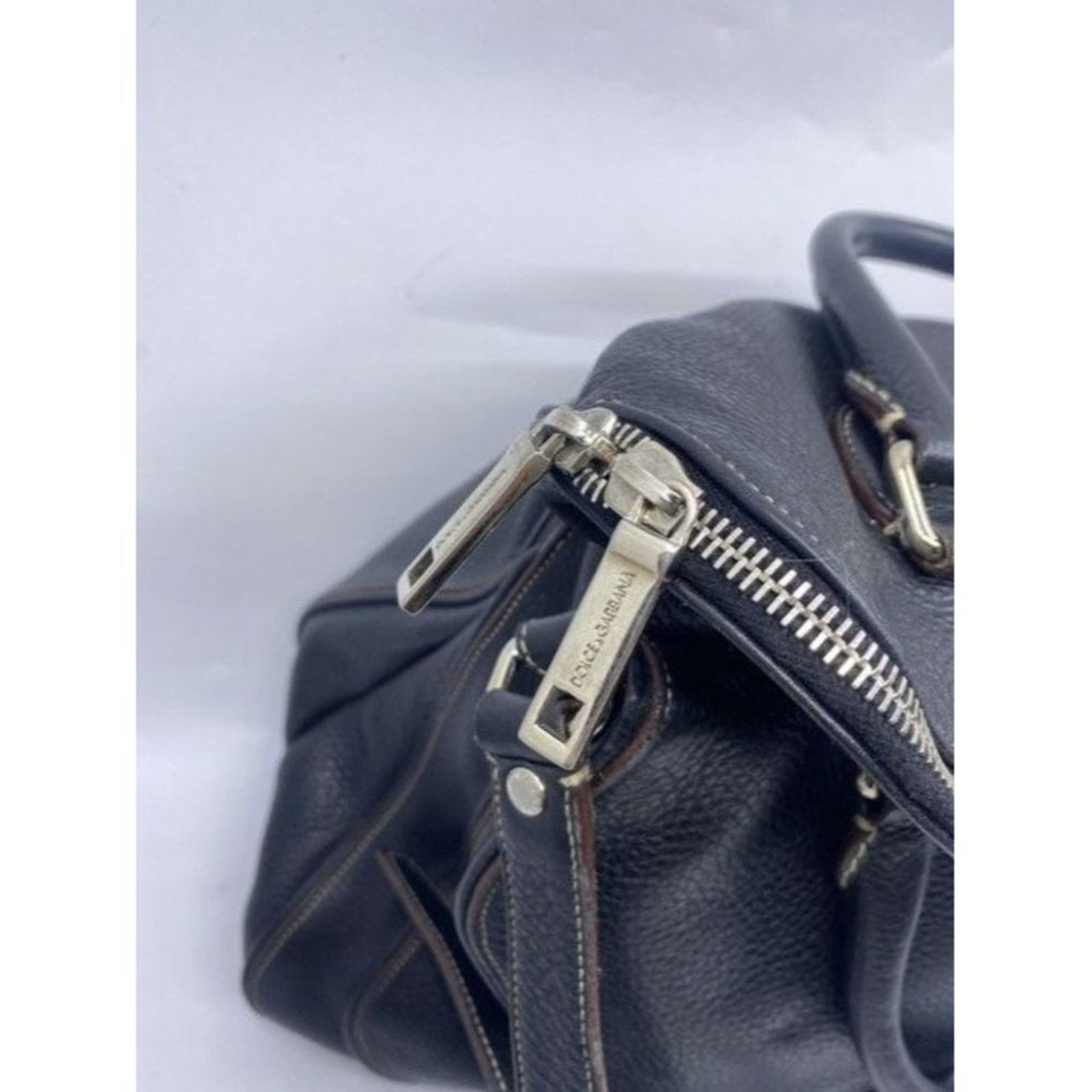 Dolce & Gabbana Dolce And Gabbana Miss Catch Fold Over Leather Cross Body Size ONE SIZE - 2 Thumbnail