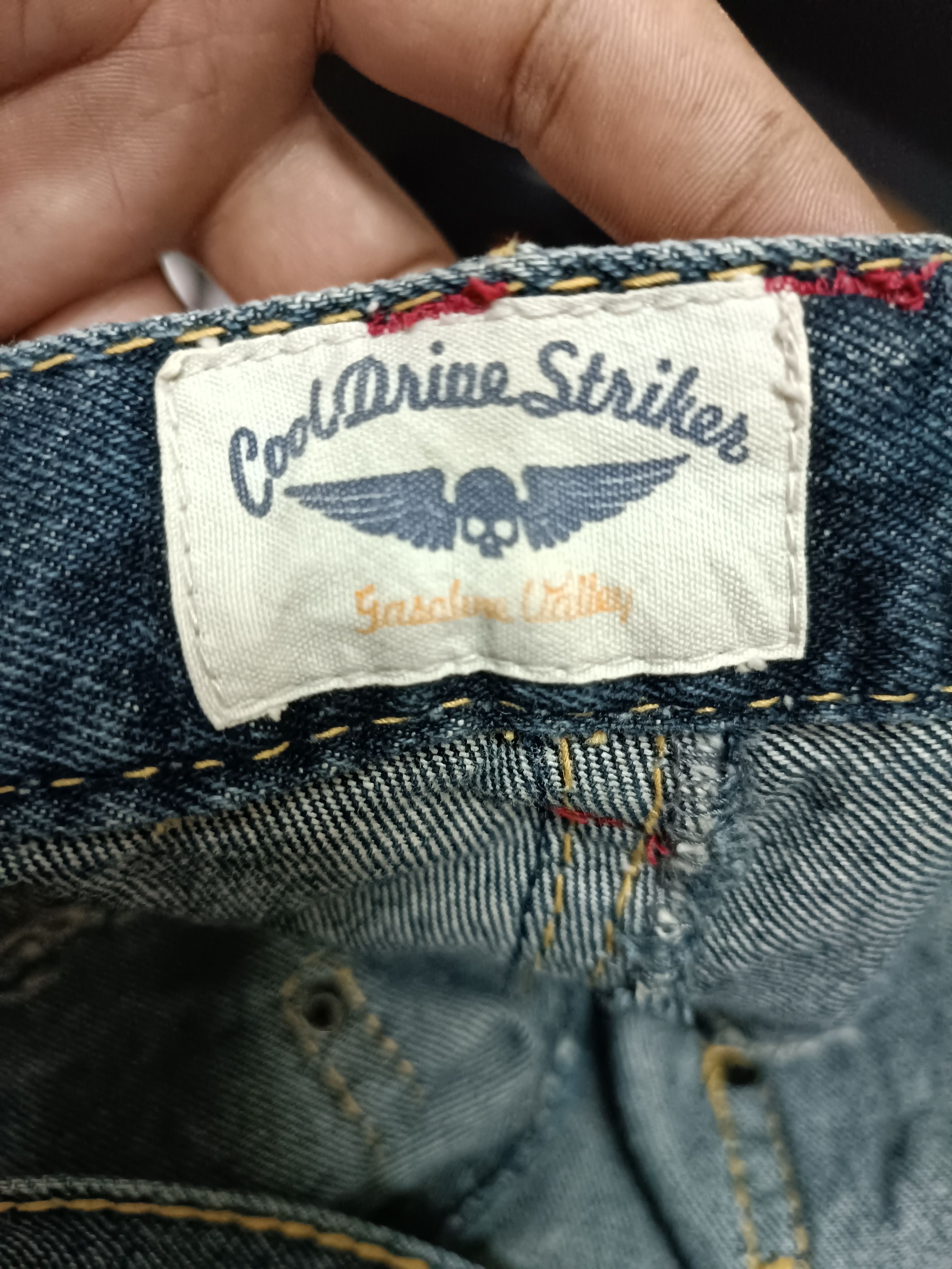 Japanese Brand Awesome Cool Drive Striker Skulls Embroidery Style Size US 36 / EU 52 - 17 Thumbnail