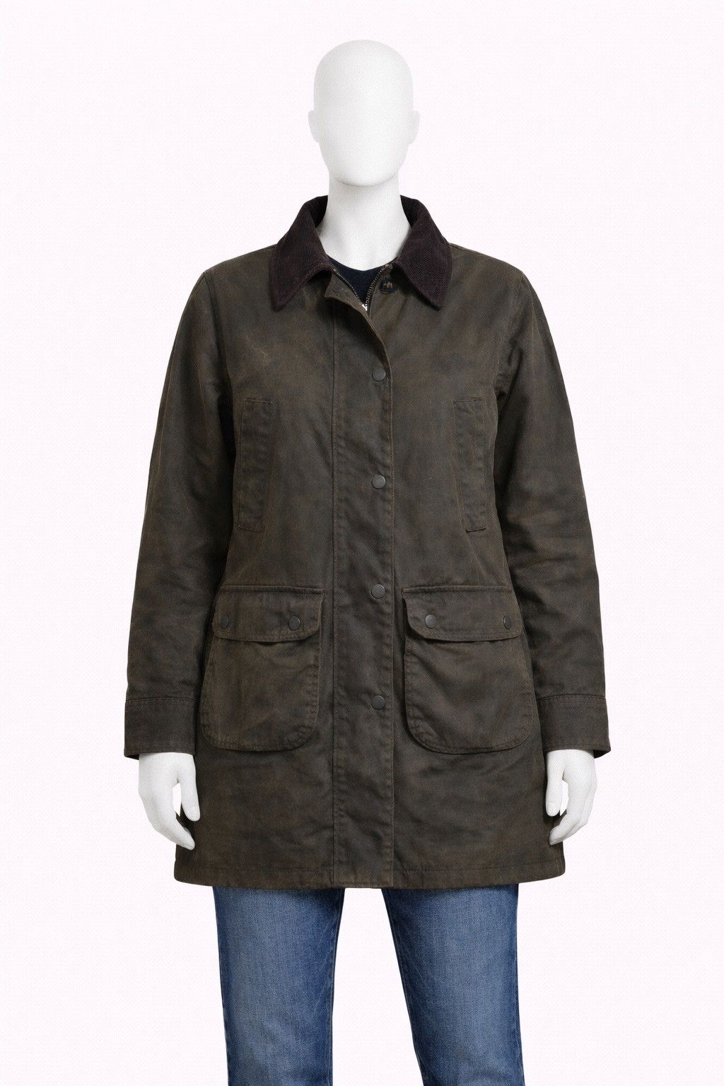Barbour Barbour Beadnell Waxed Wax Jacket Size UK 16 Size XL / US 12-14 / IT 48-50 - 1 Thumbnail