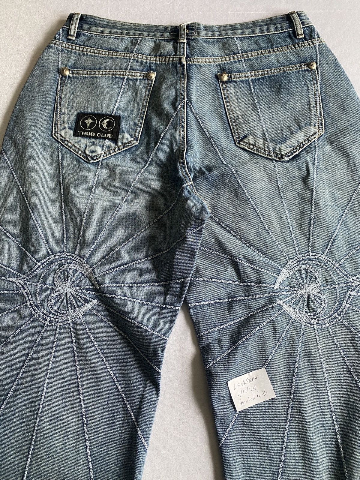 Thug Club Thug Club TC Rise Denim EMB Pants Blue Size 3 | Grailed