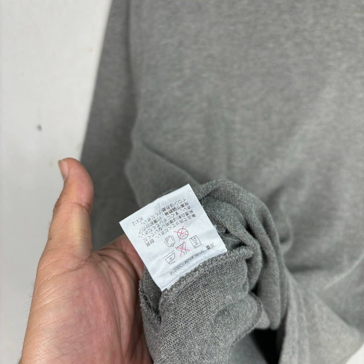 Polo Ralph Lauren Polo Ralph Lauren Gray 1/4 Zip Sweatshirt Thrashed Sun Faded Size US M / EU 48-50 / 2 - 11 Thumbnail