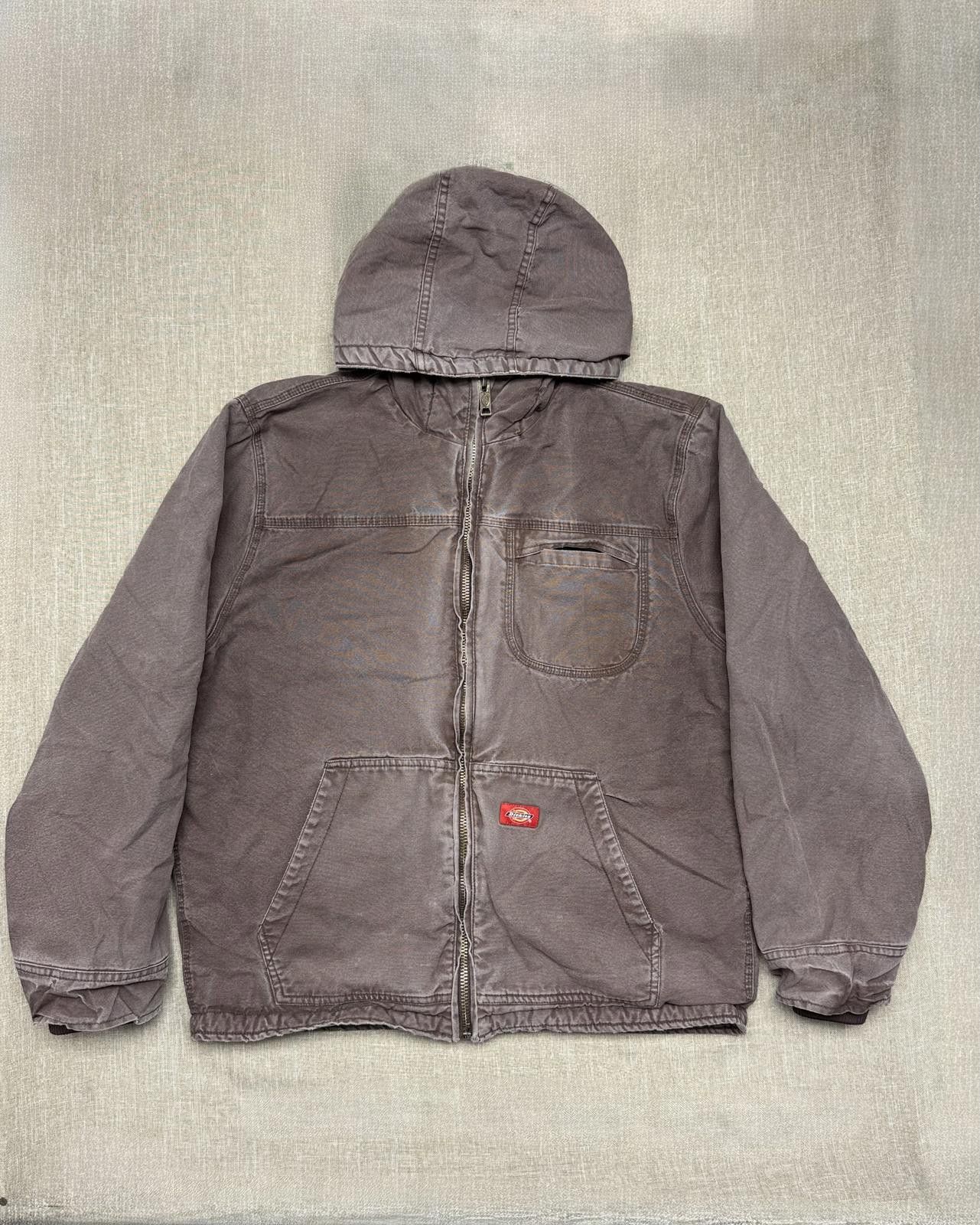 Dickies Dickies Men's Sherpa Lined Canvas Hooded Brown Jacket Size US XXL / EU 58 / 5 - 1 Thumbnail
