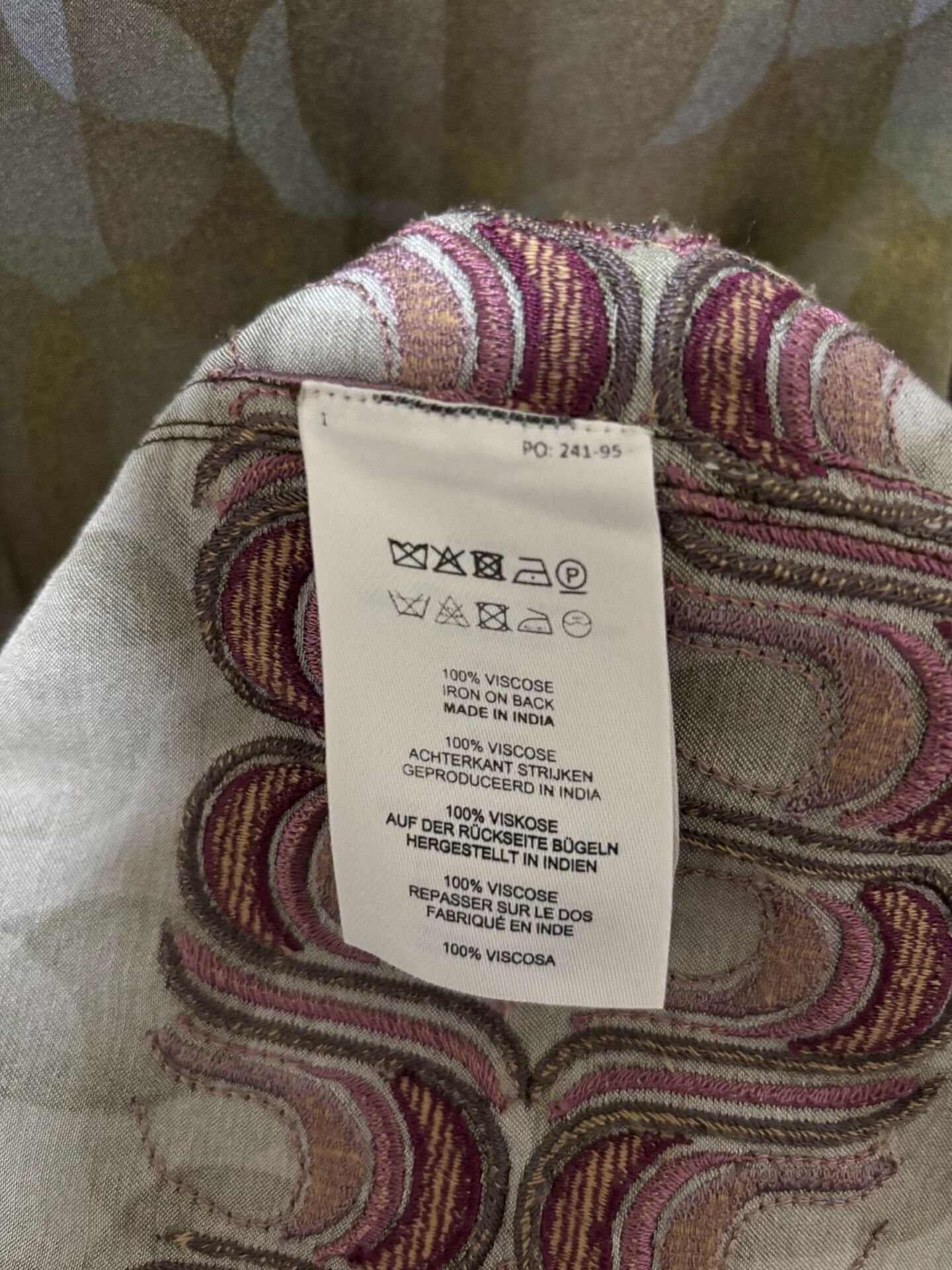 Dries Van Noten dries van noten embroidery patterned shirt Size US M / EU 48-50 / 2 - 4 Thumbnail