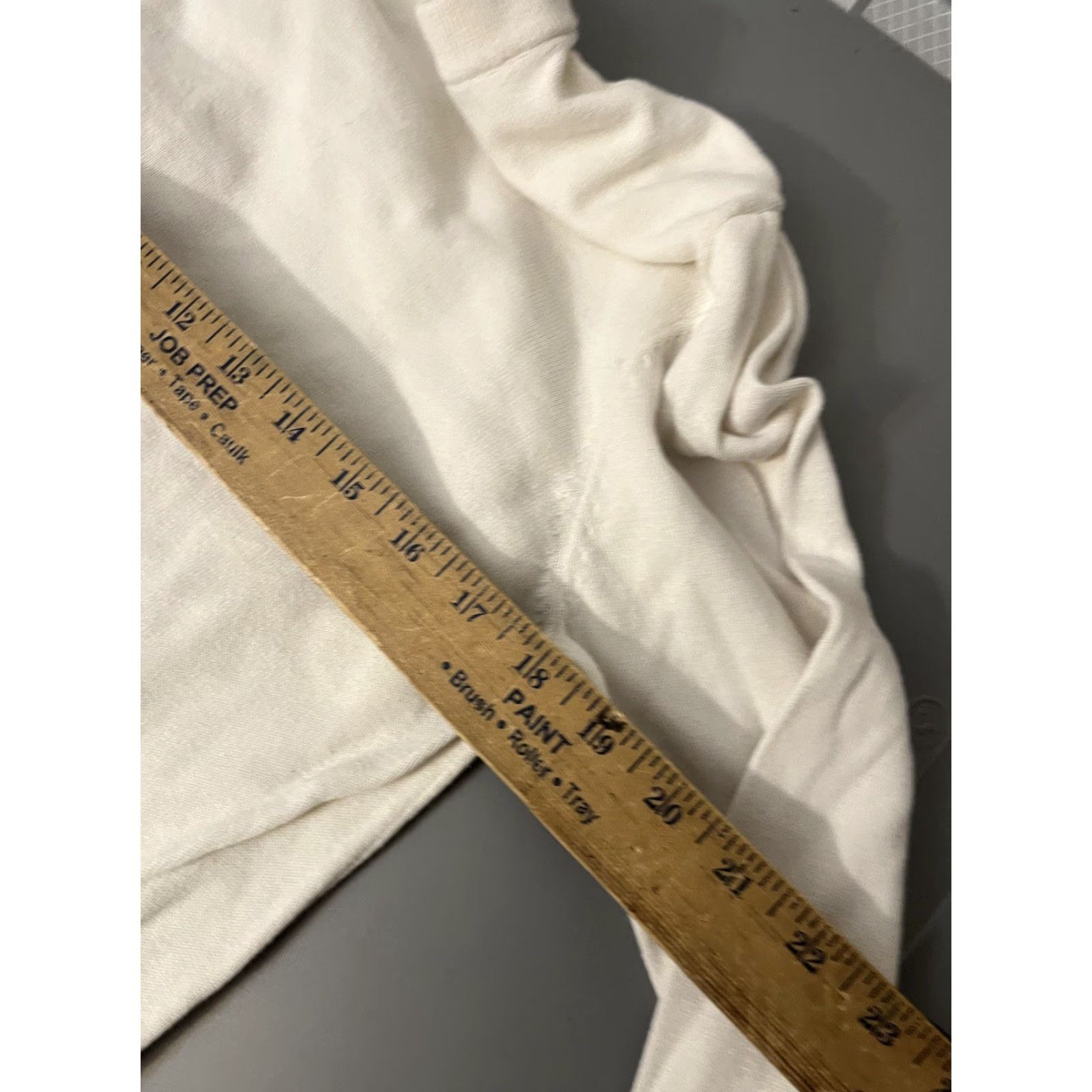 H&M H&M Mens Sweater Size Medium Ivory Long Sleeve Crew Neck Slim Fit Size US M / EU 48-50 / 2 - 4 Thumbnail
