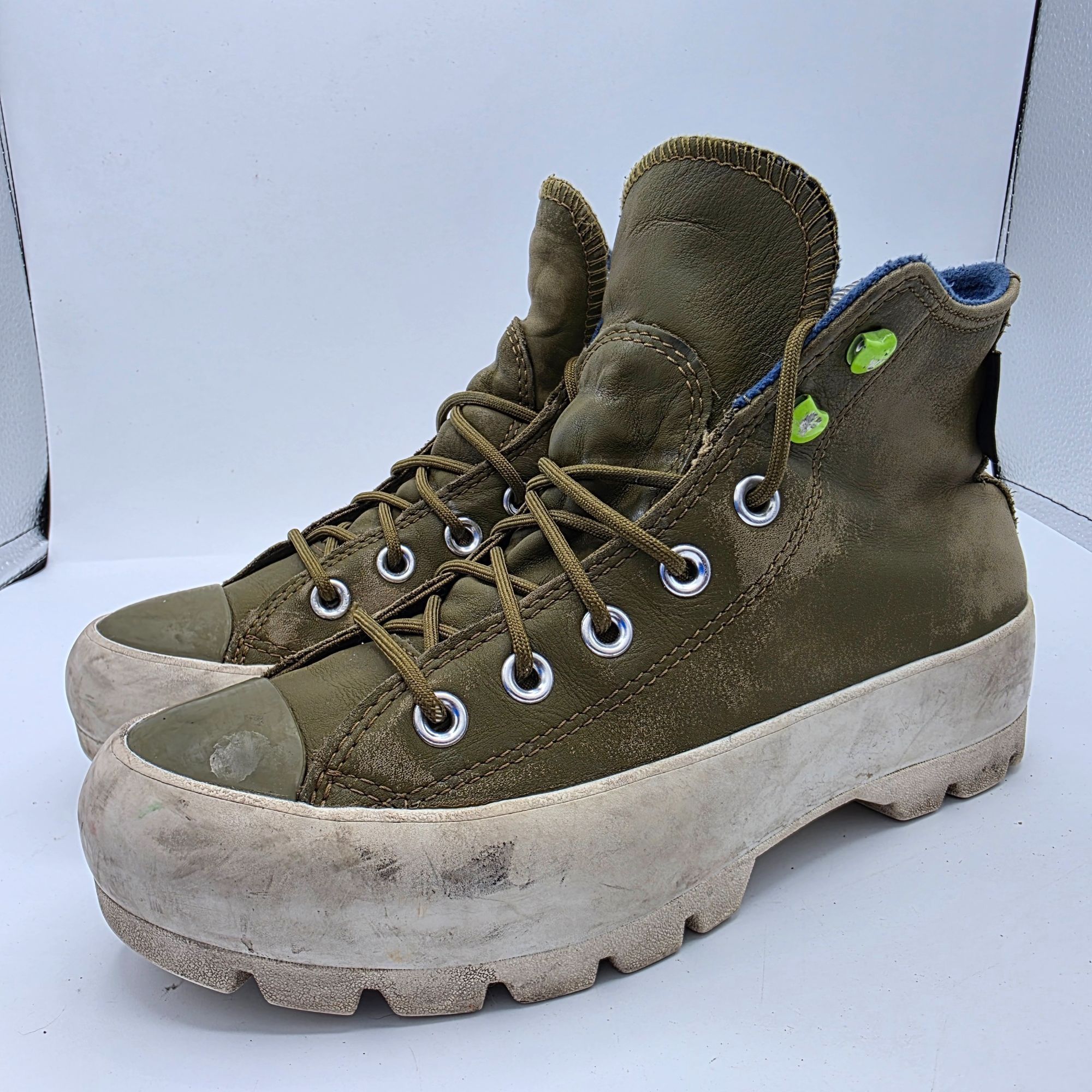 Converse Converse All Star Lugged GTX Womens Size 7.5 Olive Green Sho Size US 7.5 / IT 37.5 - 4 Thumbnail