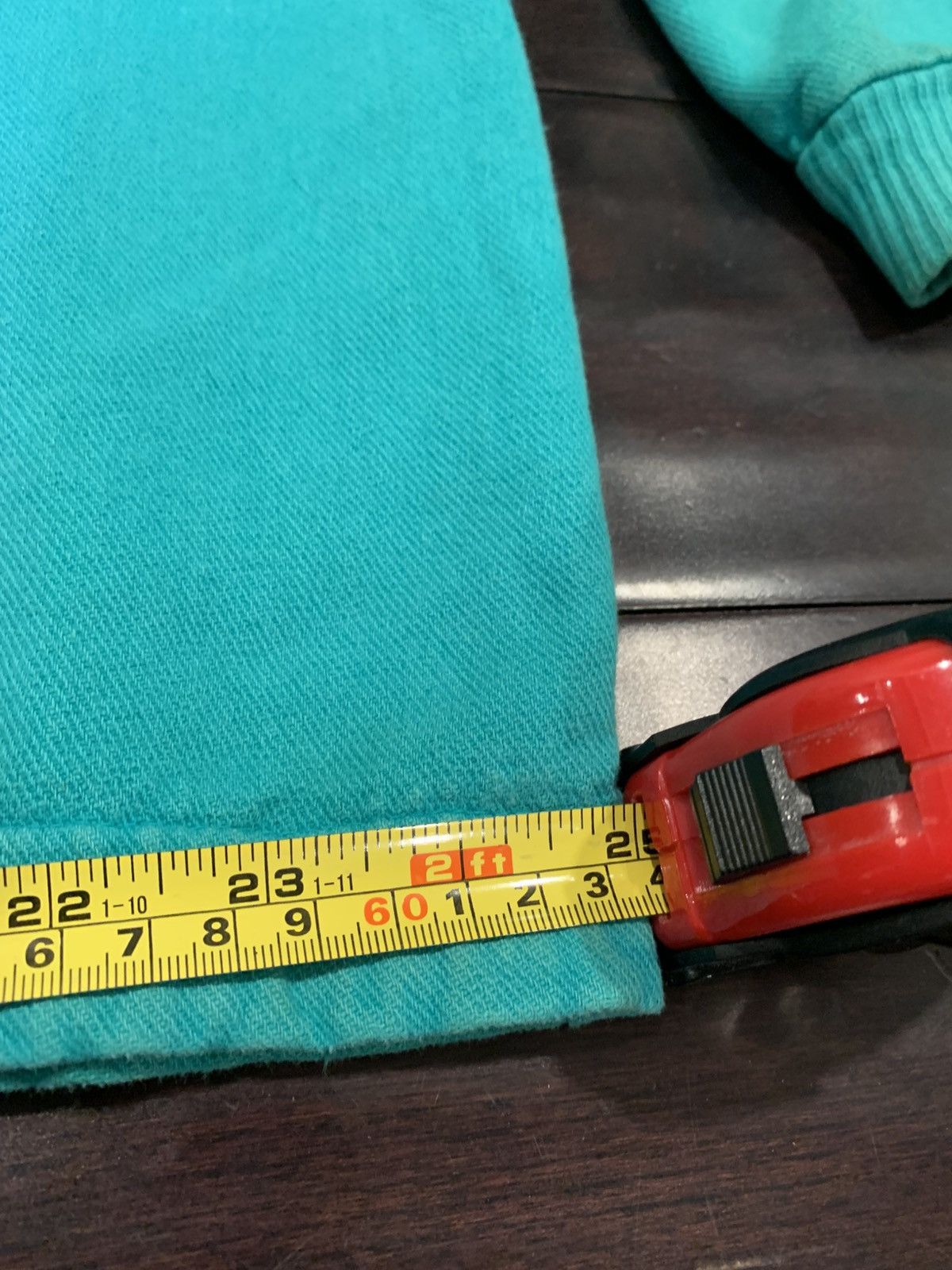 Vintage 90s CJI teal mock neck pullover hoodie Size US XL / EU 56 / 4 - 10 Thumbnail