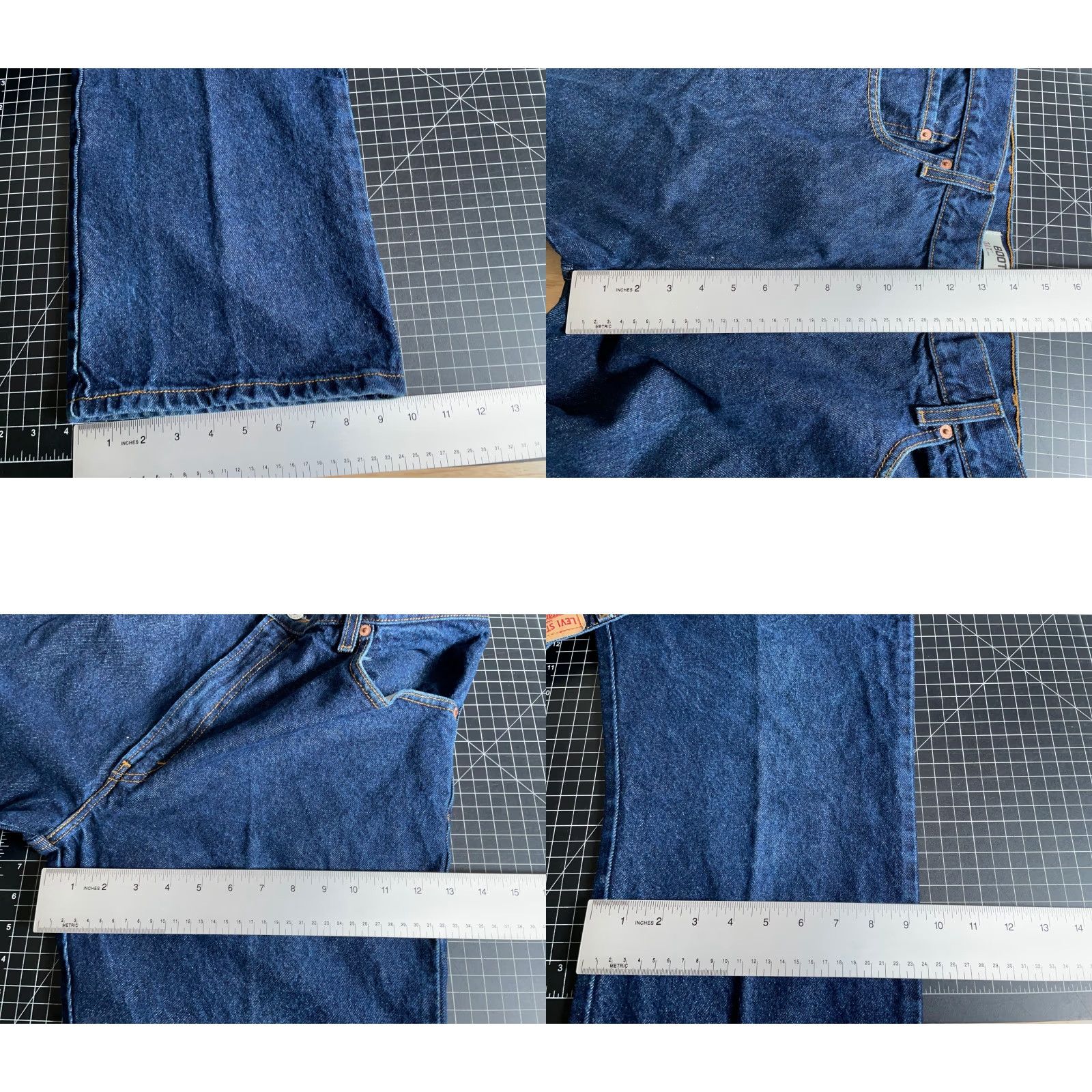 Levi's VINTAGE Levi's Jeans Main Selling Point Bootcut Jeans 517 2002 36 x 33 Blue Mens Size US 36 / EU 52 - 8 Thumbnail