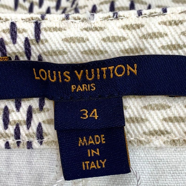 Louis Vuitton Louis Vuitton 22 Color Block Checker Cotton Casual Denim S Size 33" - 7 Thumbnail