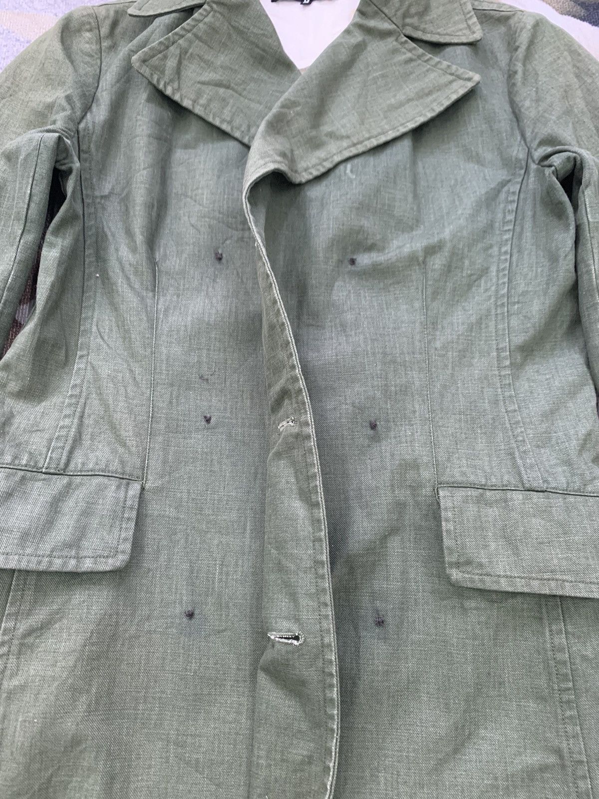 Comme des Garcons Vtg AD2001 Tricot Comme des Garcons Double Breast Coat Jkt Size US M / EU 48-50 / 2 - 5 Thumbnail