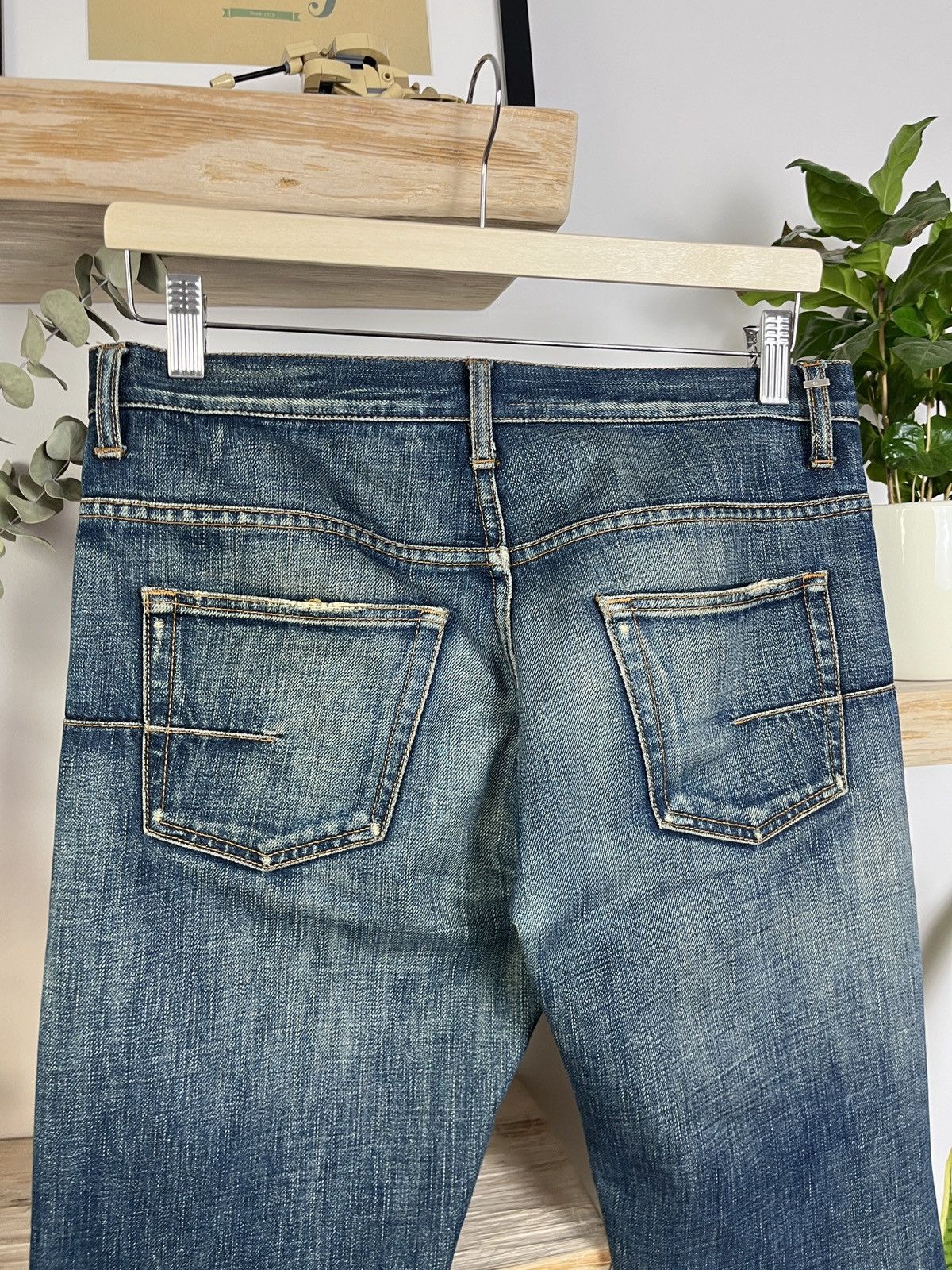 Dior Dior SS07 „Under my car" jeans by hedi slimane Size US 29 - 6 Thumbnail