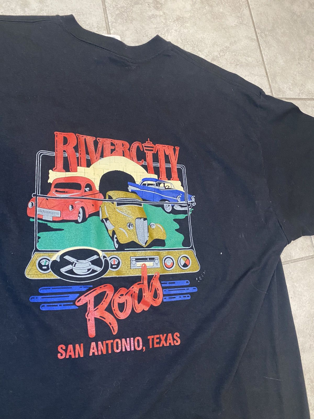Jerzees × Vintage 00s’ RiverCity Rods “San Antonio, TX” Tee Size US XXL / EU 58 / 5 - 3 Thumbnail