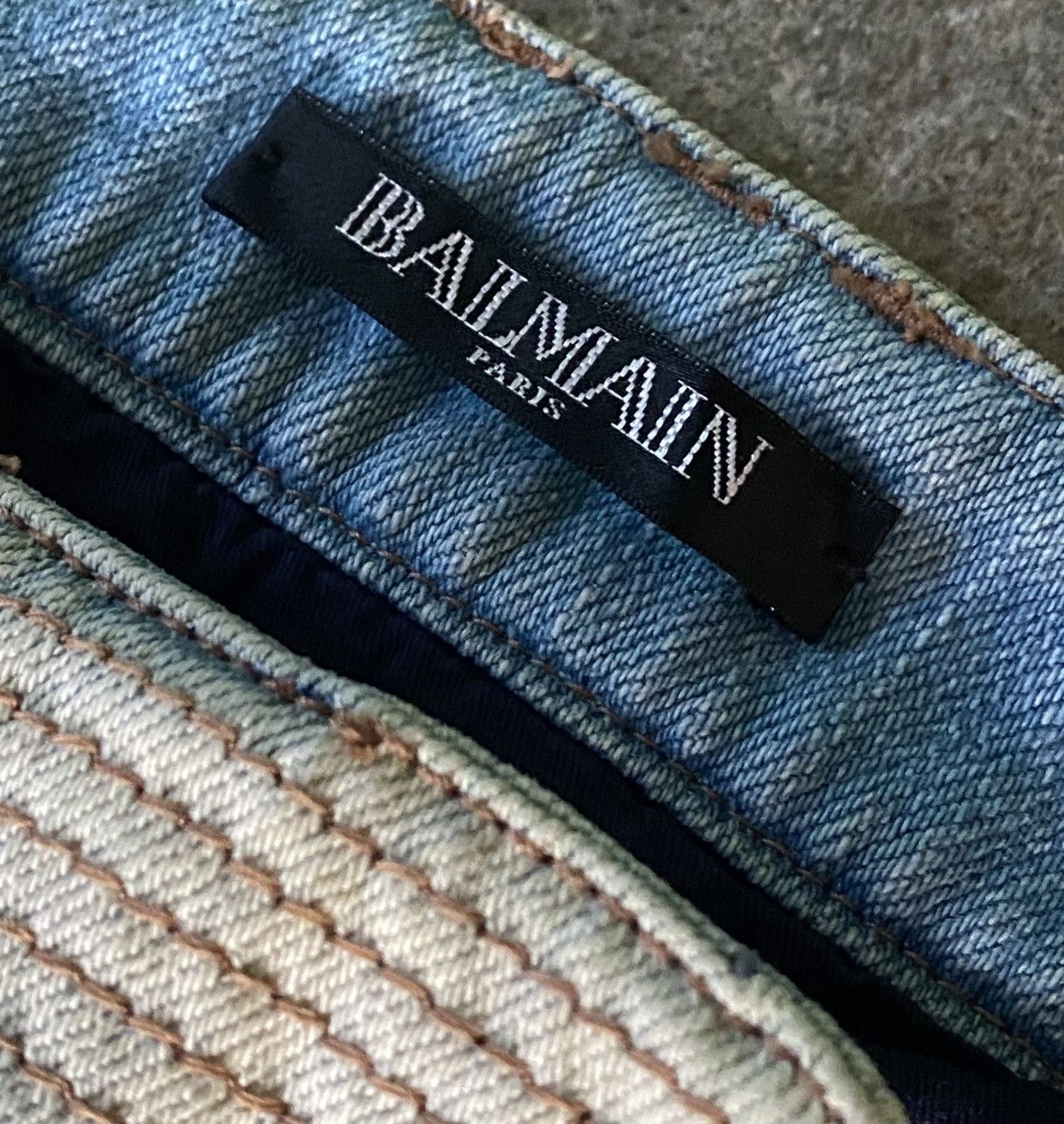 Balmain Balmain - Ankle Zip Biker Jeans Size US 30 / EU 46 - 13 Thumbnail