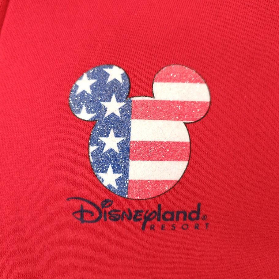Disney Vintage Disneyland Sweatshirt Hoodie Womens Size Medium Red Size M / US 6-8 / IT 42-44 - 2 Thumbnail