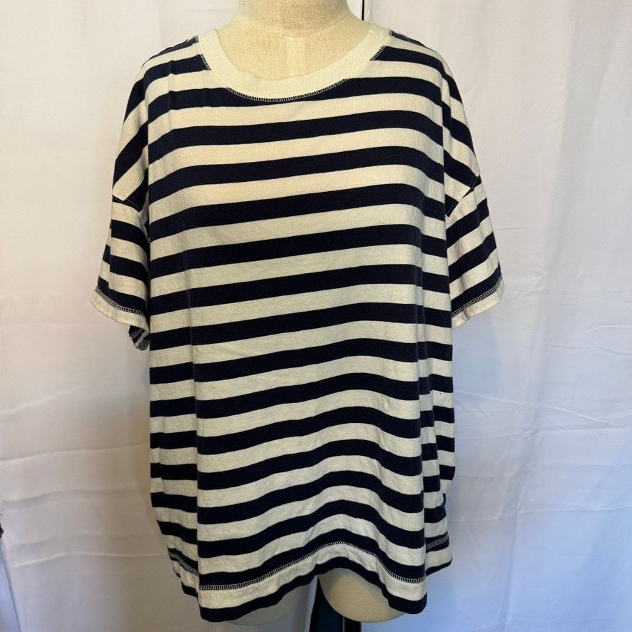 Old Navy Old Navy Striped Tee Shirt Women's Size XXL Size XXL / US 16-18 / IT 52-54 - 1 Thumbnail