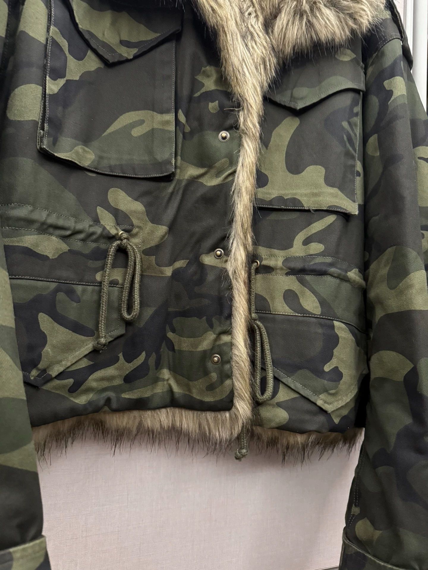 Other Project Gr Grailz Camo Fur Collar Coat 2 New w/ Tags Size US M / EU 48-50 / 2 - 4 Thumbnail