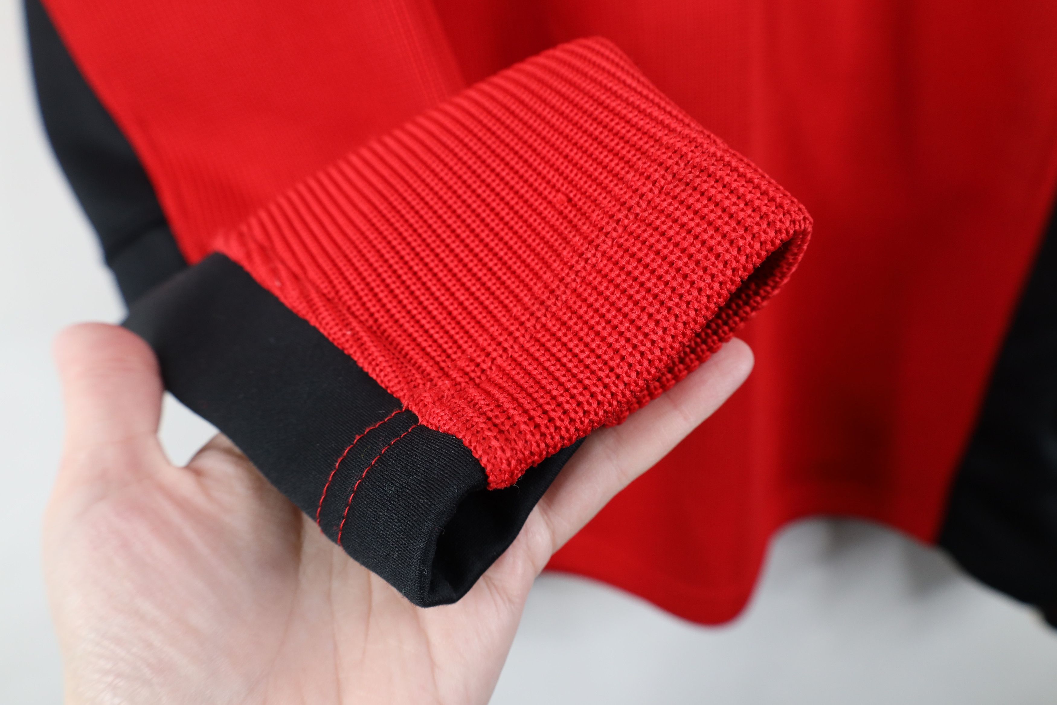 Spyder Spyder Core Ribbed Knit Half Zip Pullover Sweater Red Size US M / EU 48-50 / 2 - 9 Thumbnail