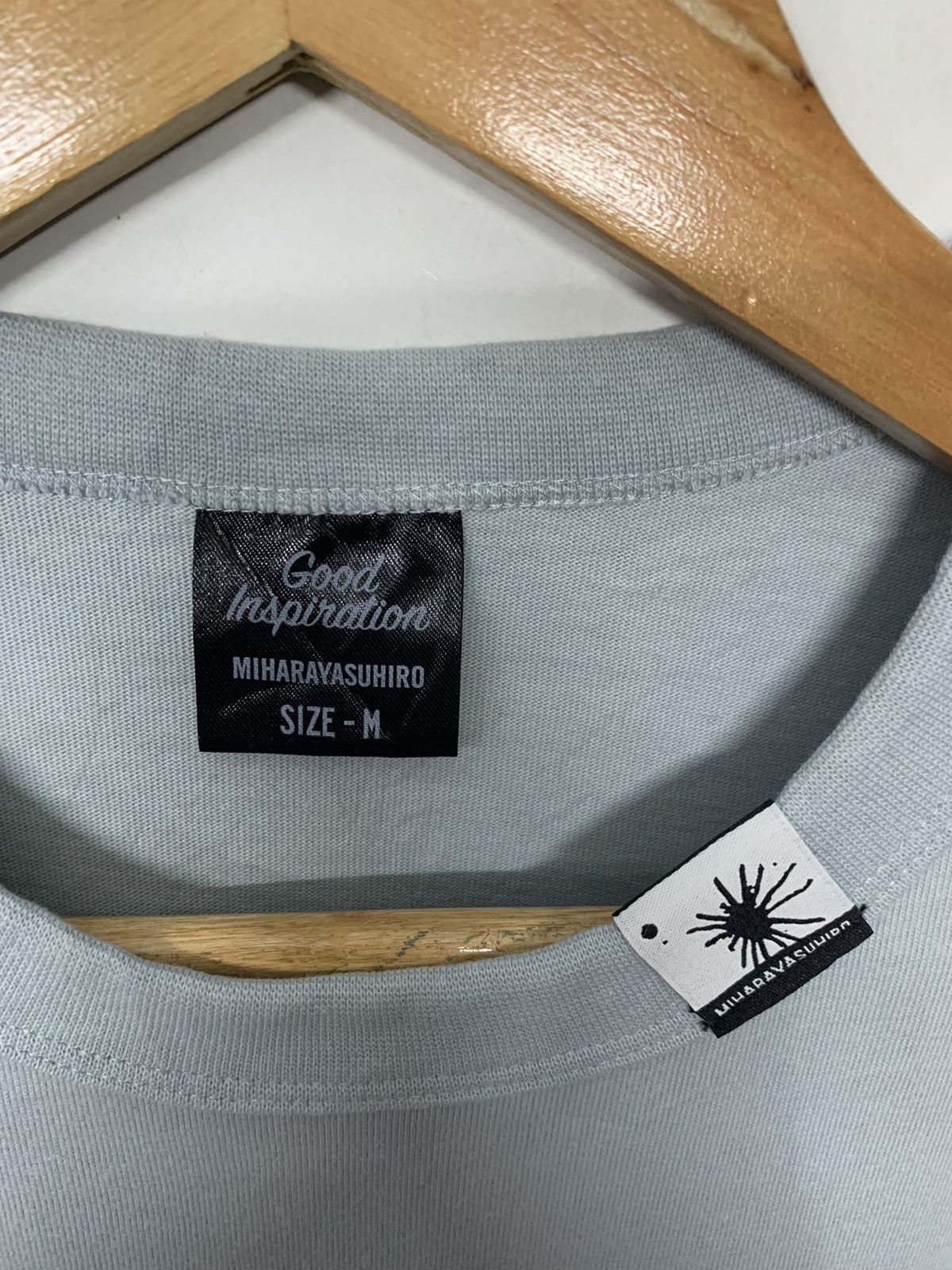 Maison MIHARA YASUHIRO Miharaya Suhiro Good Inspiration Center Logo T Shirt Size US M / EU 48-50 / 2 - 5 Thumbnail