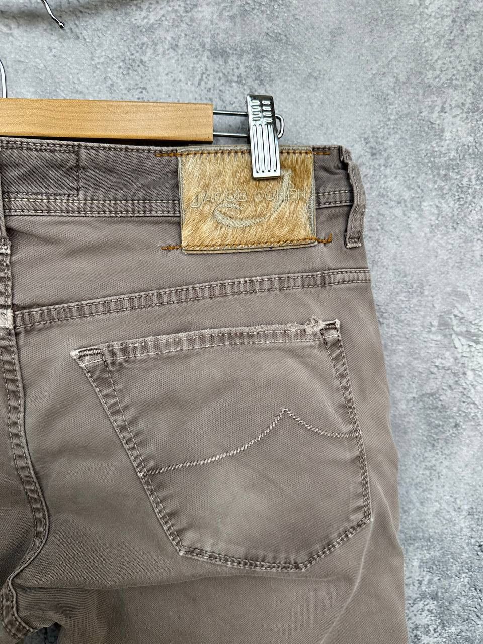 Jacob Cohen Jacob Cohen Tailored Jeans Type 613C Brown Taupe Denim Pants Size US 32 / EU 48 - 15 Thumbnail