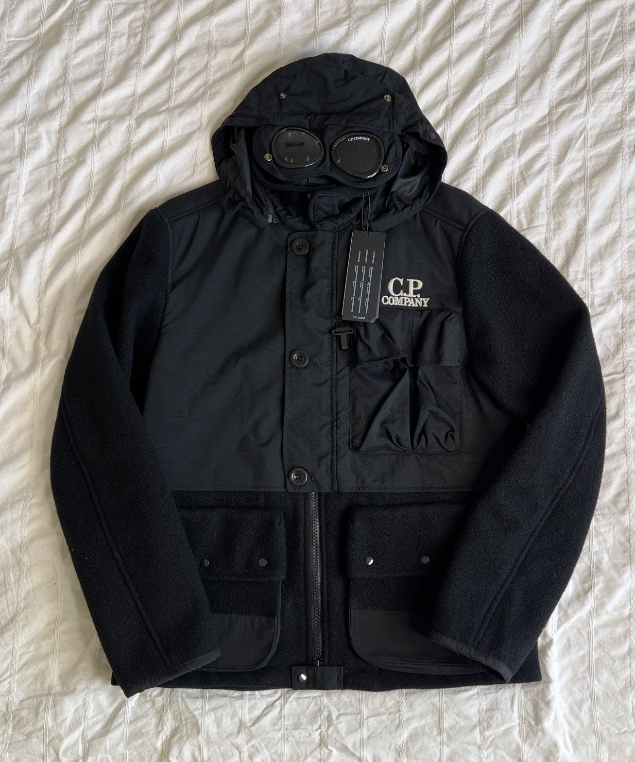 C.P. Company C.P. Company Duffel Mixed Goggle Hooded Jacket Size US M / EU 48-50 / 2 - 1 Thumbnail