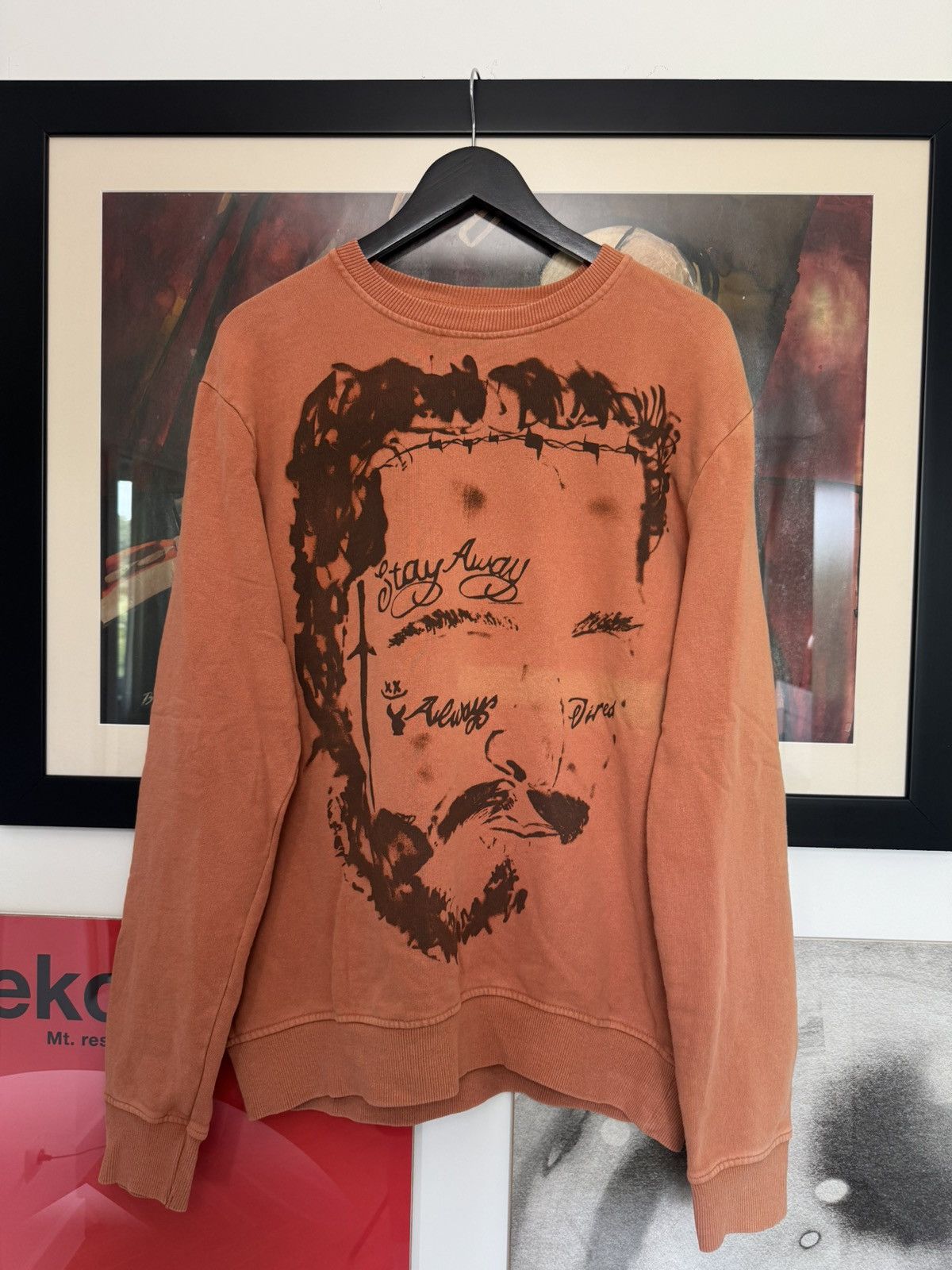 H&M Post Malone X H&M Posty Co. portrait tattoos face crewneck Size US M / EU 48-50 / 2 - 1 Thumbnail