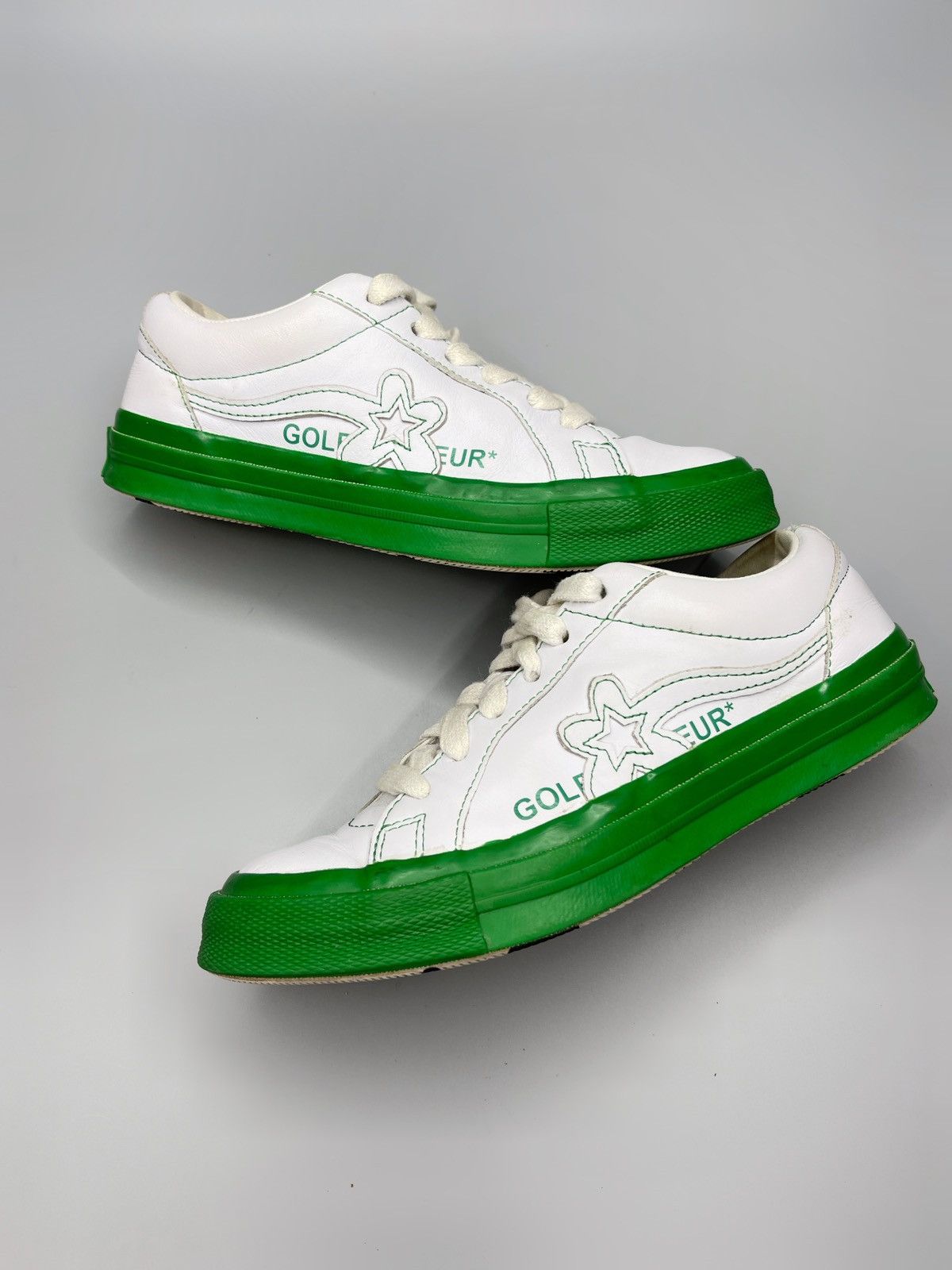 Converse × Golf le Fleur Golf Le Fleur Converse Leather Sneaker Size US 6.5 / IT 36.5 - 1 Thumbnail