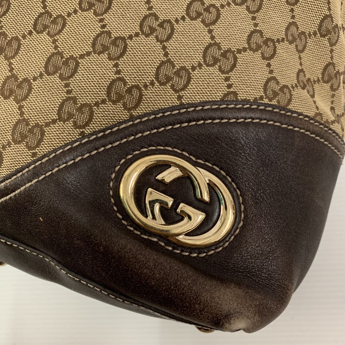 Gucci Authentic Gucci Monogram Small Tote Bag Size ONE SIZE - 11 Thumbnail