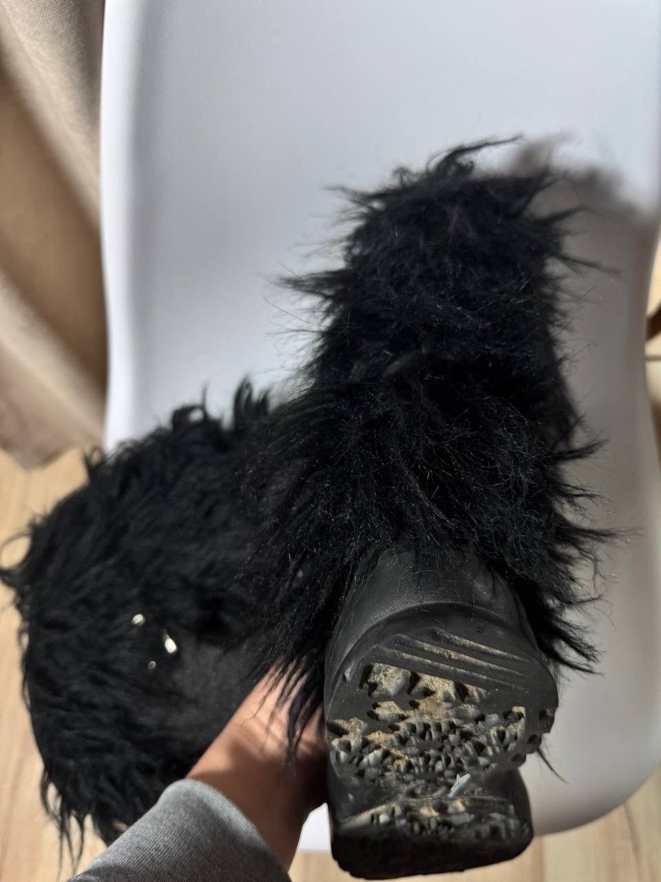 Bogner Vintage Bogner Faux Fur Snow Boots Size 39 Avant Garde Style Size US 8.5 / IT 38.5 - 6 Thumbnail