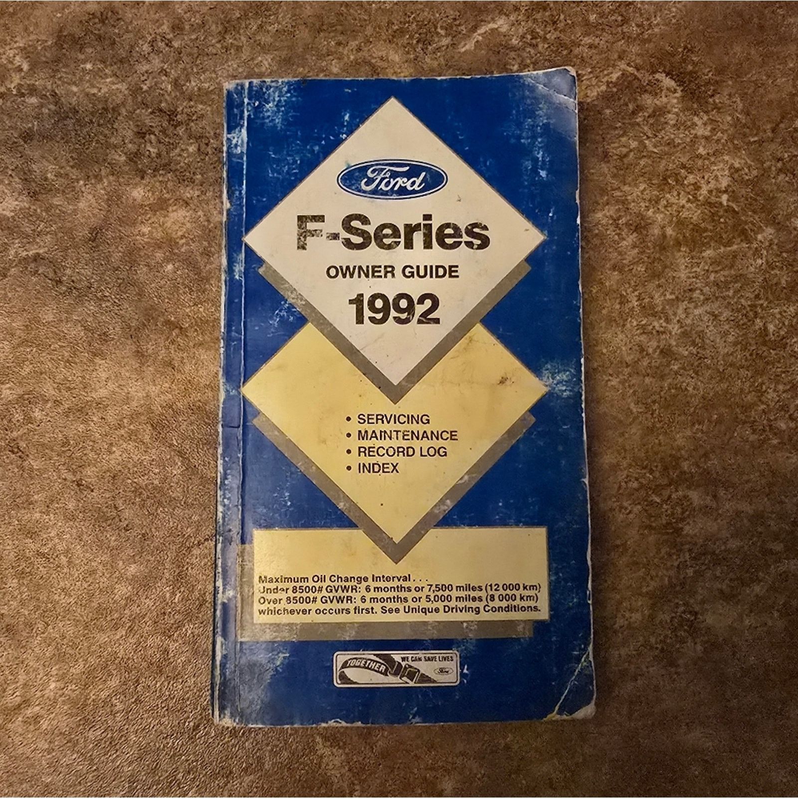 Ford 1992 | FORD | F-Series Owner Guide Size ONE SIZE - 2 Thumbnail