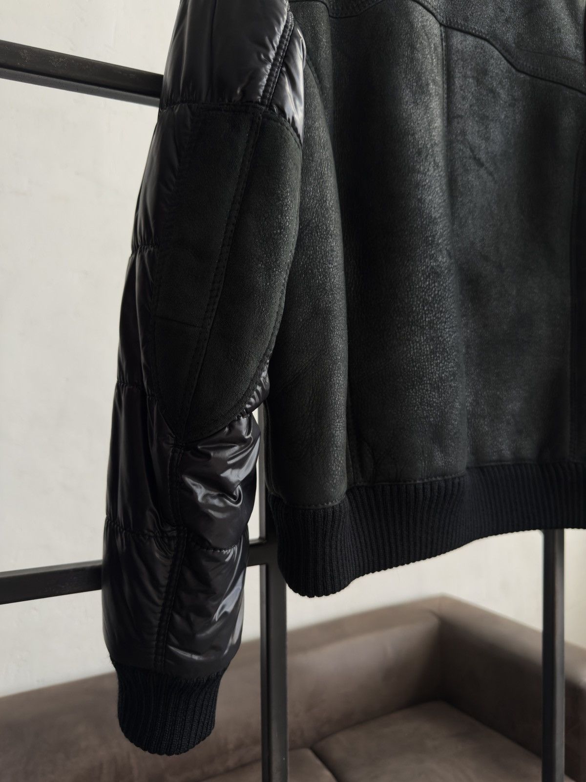 Dior Dior Leather Shearling Jacket FW07 Navigate Hedi Slimane Size US L / EU 52-54 / 3 - 19 Thumbnail