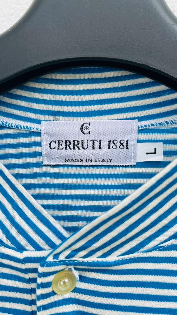 Cerruti 1881 × Japanese Brand × Vintage Vintage Cerruti 1881 Striped Designer Fashion Style Size US L / EU 52-54 / 3 - 10 Thumbnail