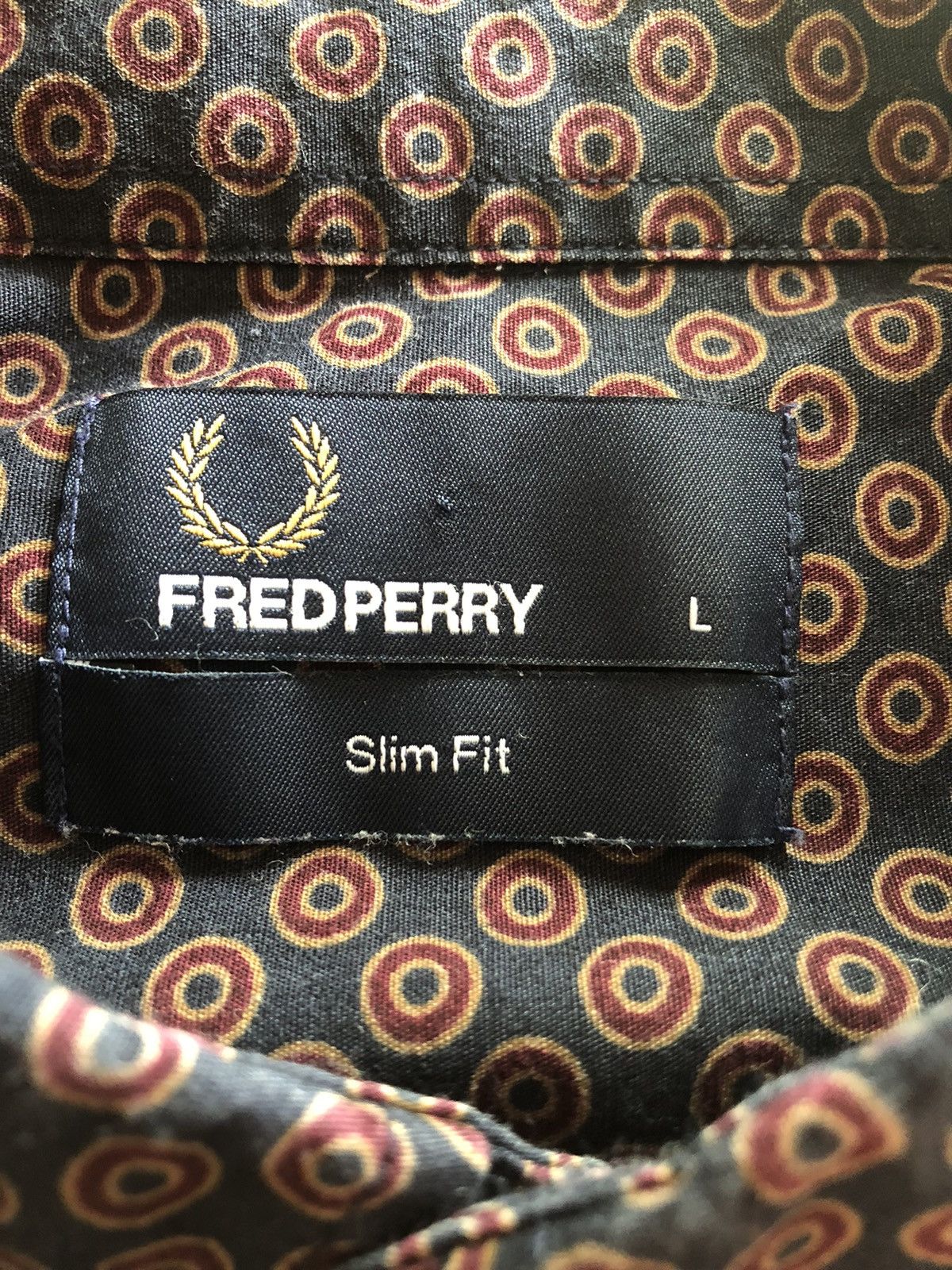 Fred Perry FRED PERRY SLIM FIT VINTAGE CLASSIC BUTTON UP SHIRT Size US L / EU 52-54 / 3 - 3 Thumbnail