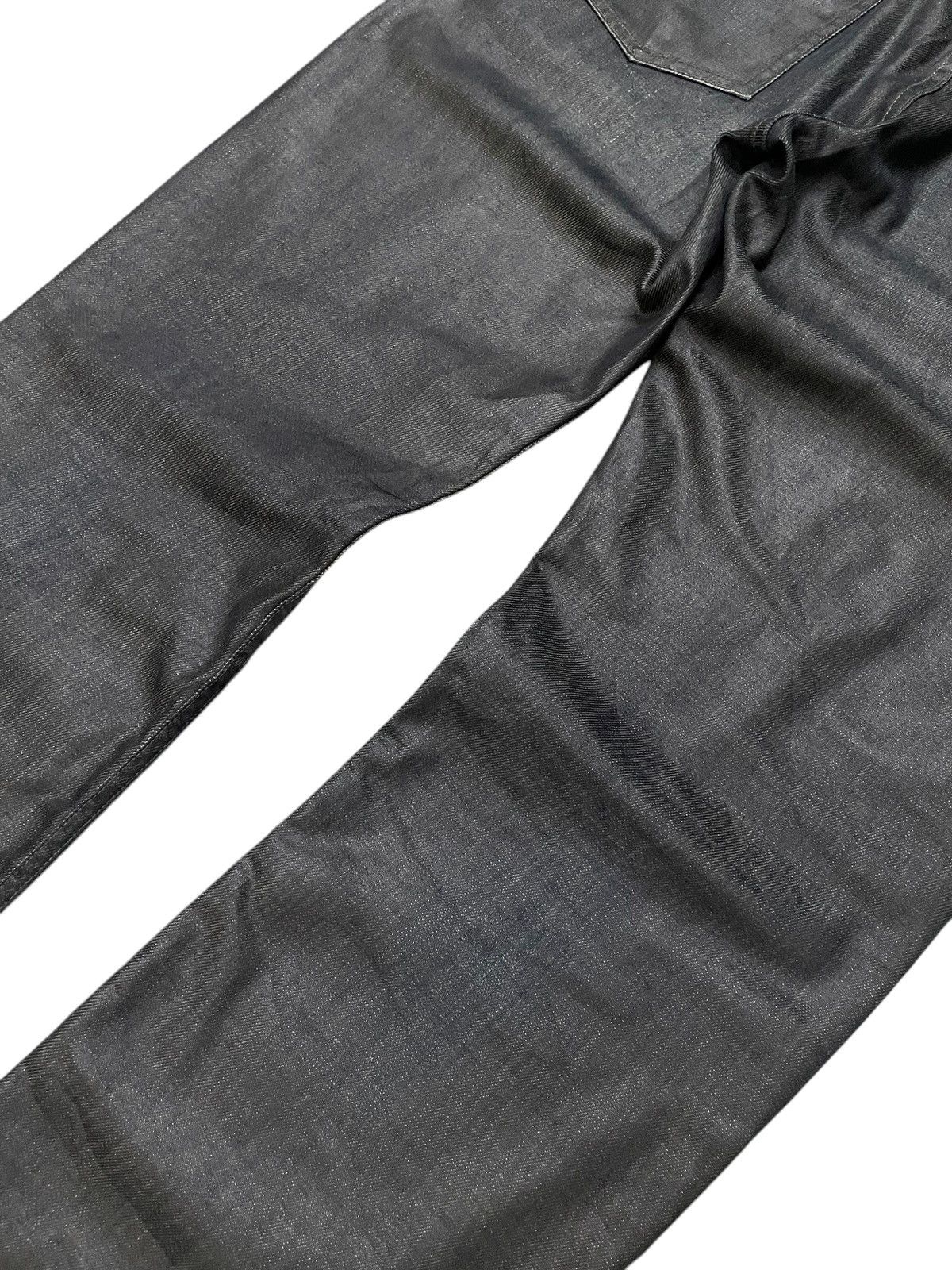 Hysteric Glamour × Yasuyuki Ishii Back Number Japan Waxed Coated Claw Mark Loose Jeans Size US 34 / EU 50 - 14 Thumbnail