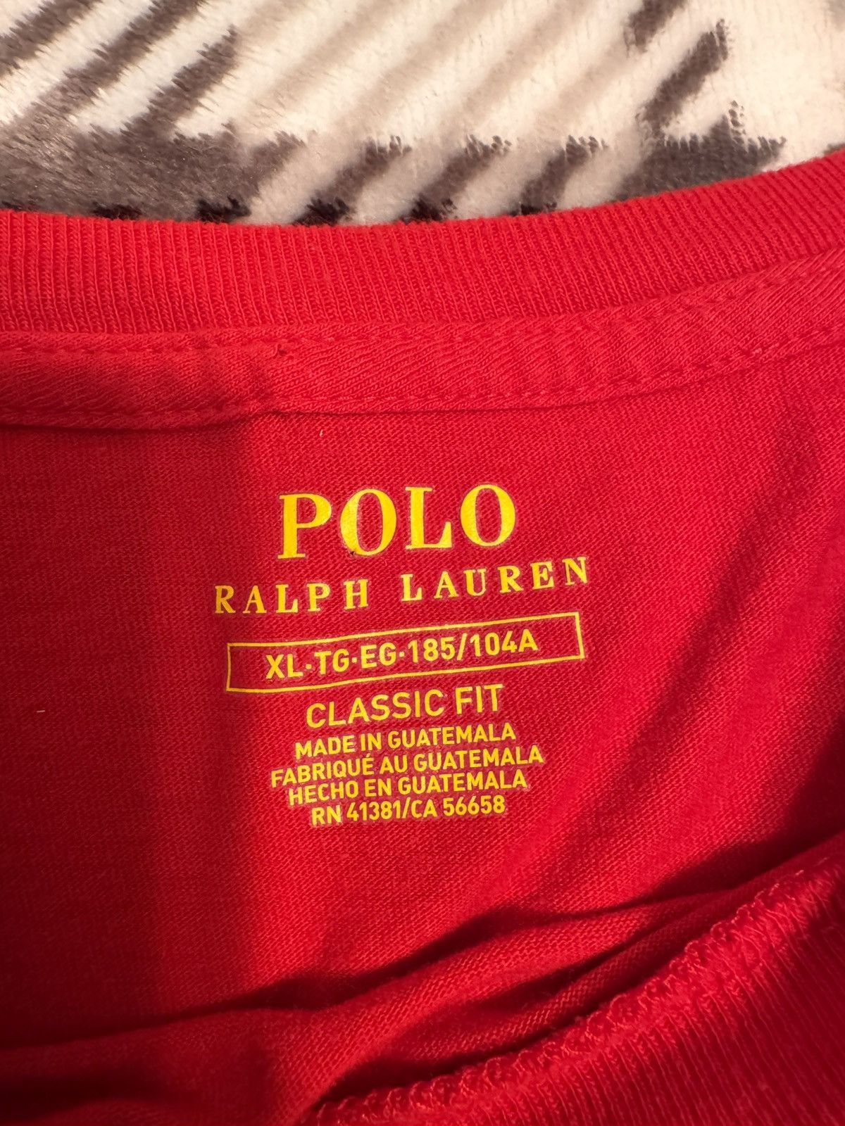 Polo Ralph Lauren Polo Ralph Lauren Tee Size US XL / EU 56 / 4 - 4 Thumbnail