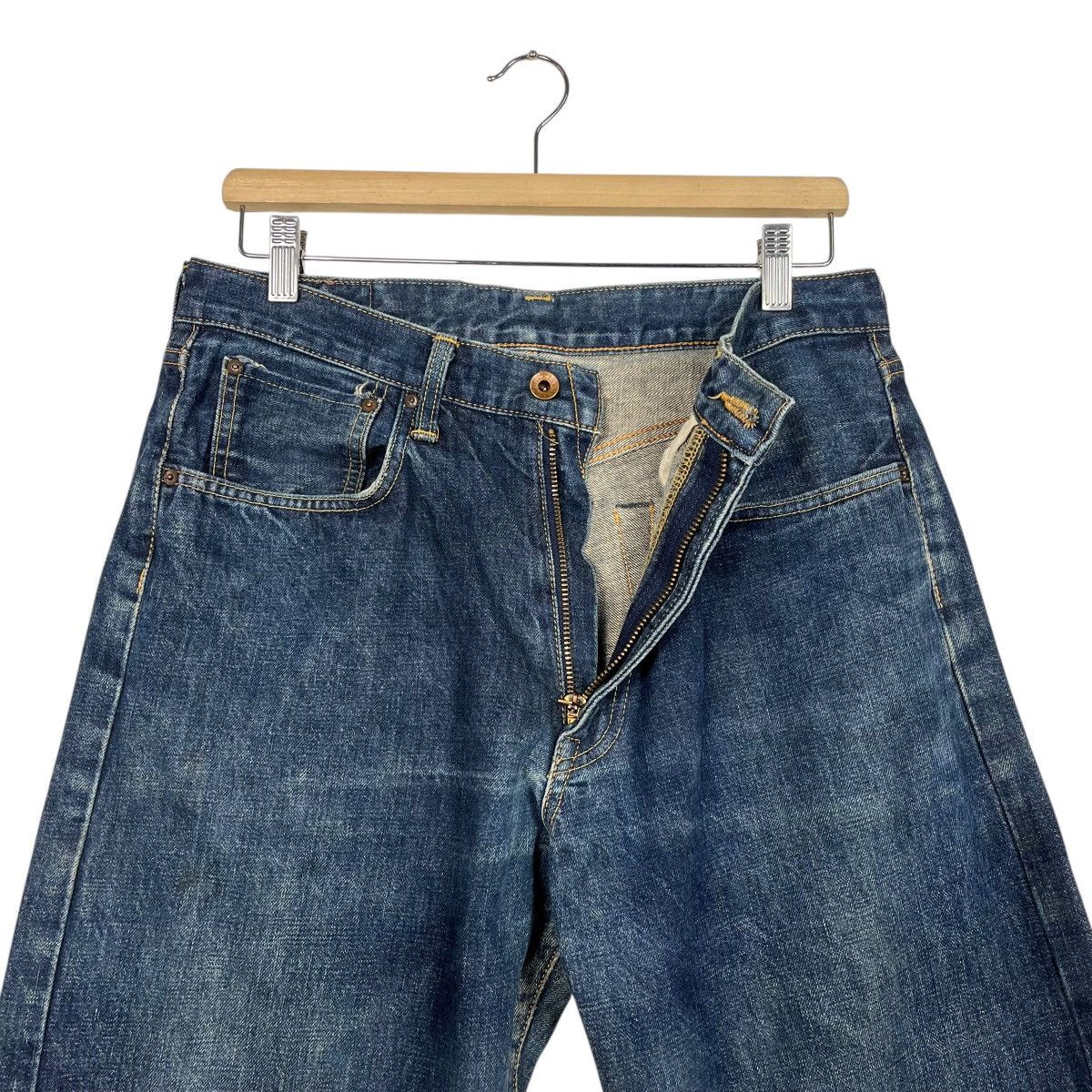 Edwin Vintage Edwin Lot 505 Redline Denim Jean Size US 32 / EU 48 - 14 Thumbnail