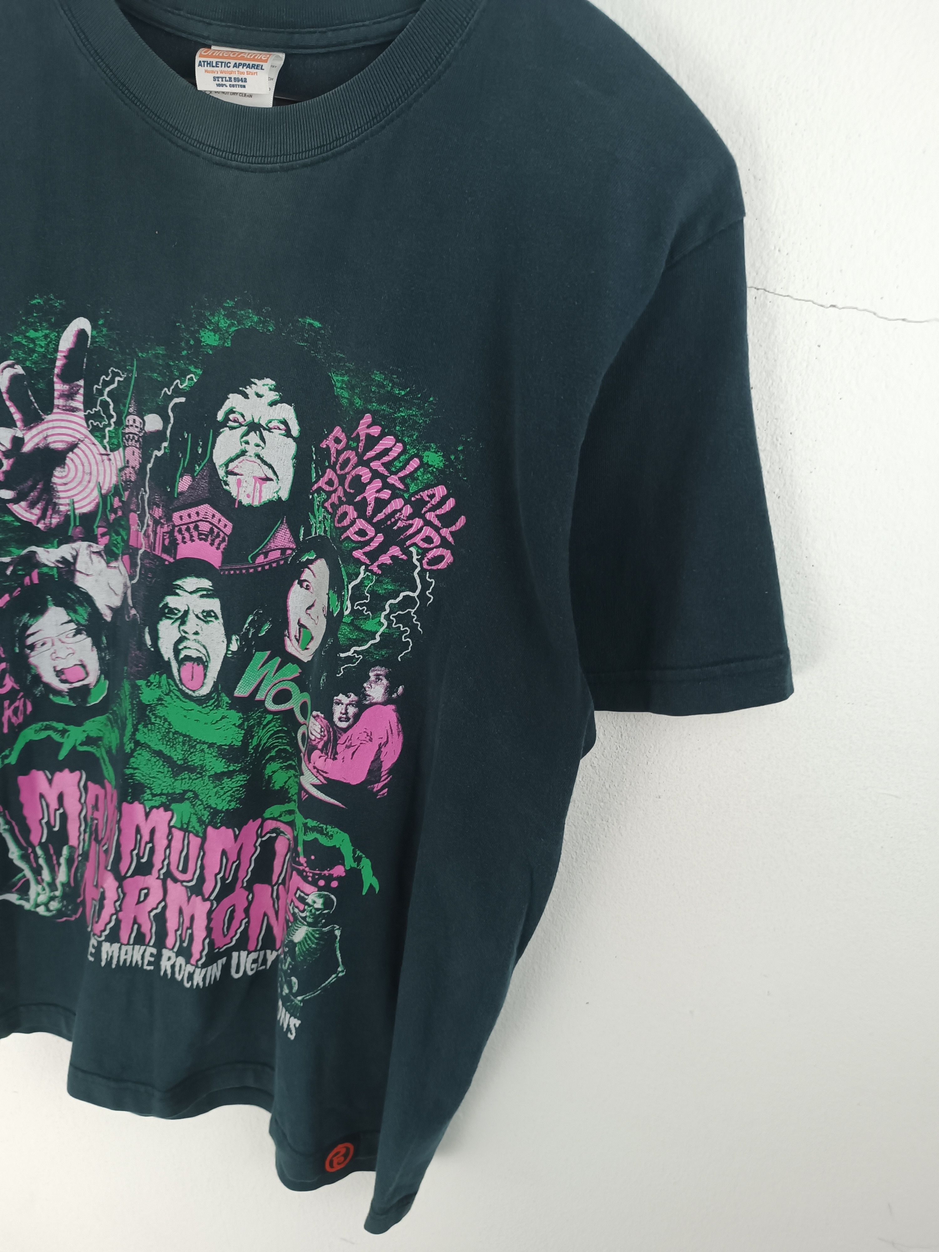Band Tees VINTAGE Y2K MAXIMUM THE HORMONE METAL HARDCORE VERY RARE Size US M / EU 48-50 / 2 - 9 Thumbnail