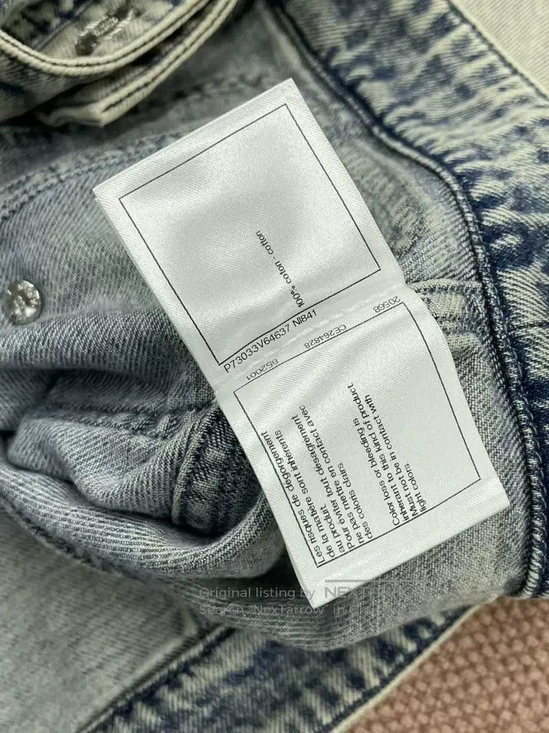 Chanel Chanel Make an old blue ruffled denim jacket Size XXS / US 00 / IT 34 - 7 Thumbnail