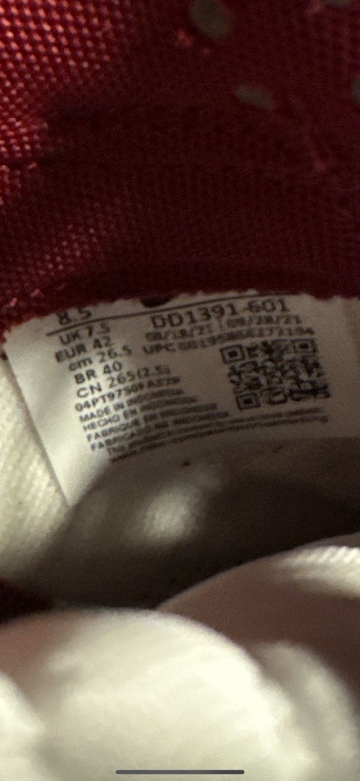 Nike Nike dunk low “Team Red” Size US 8.5 / EU 41-42 - 8 Thumbnail