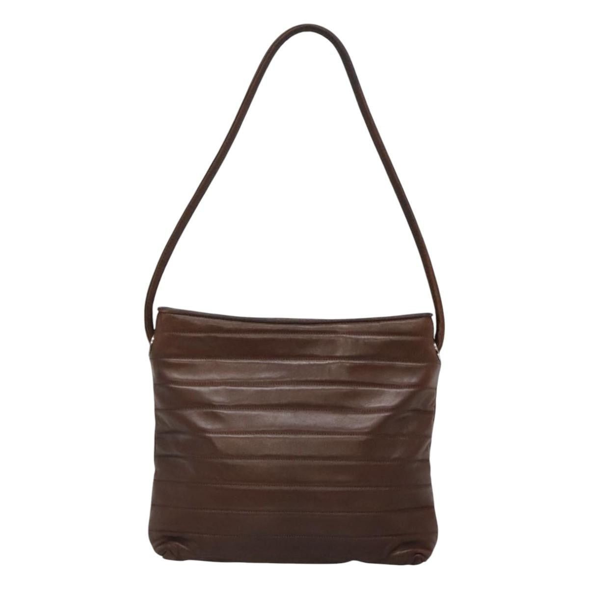 Gucci GUCCI Tote Bag Leather Brown Size ONE SIZE - 3 Thumbnail