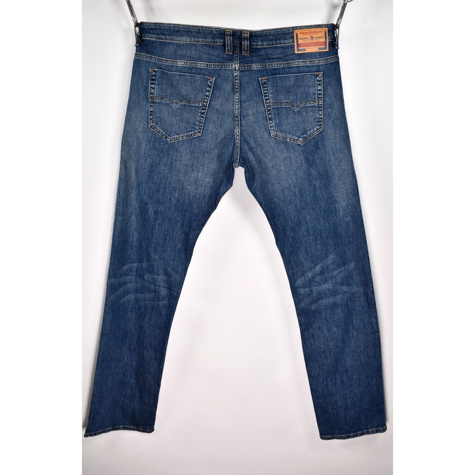 Diesel Diesel SAFADO-X Straight Jeans Men W40/L34 Blue Denim 5-Pocket Stretch 100% Genuine NEW 40x34-34 Inseam SZ W40/L34 Size US 40 / EU 56 - 2 Thumbnail