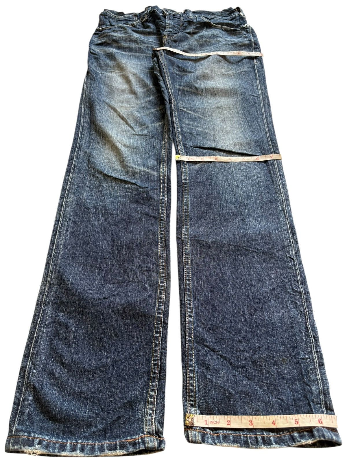 Levi's Vintage 90s Levis 511 Slim Buckle Back Distressed Jeans Size US 30 / EU 46 - 15 Thumbnail
